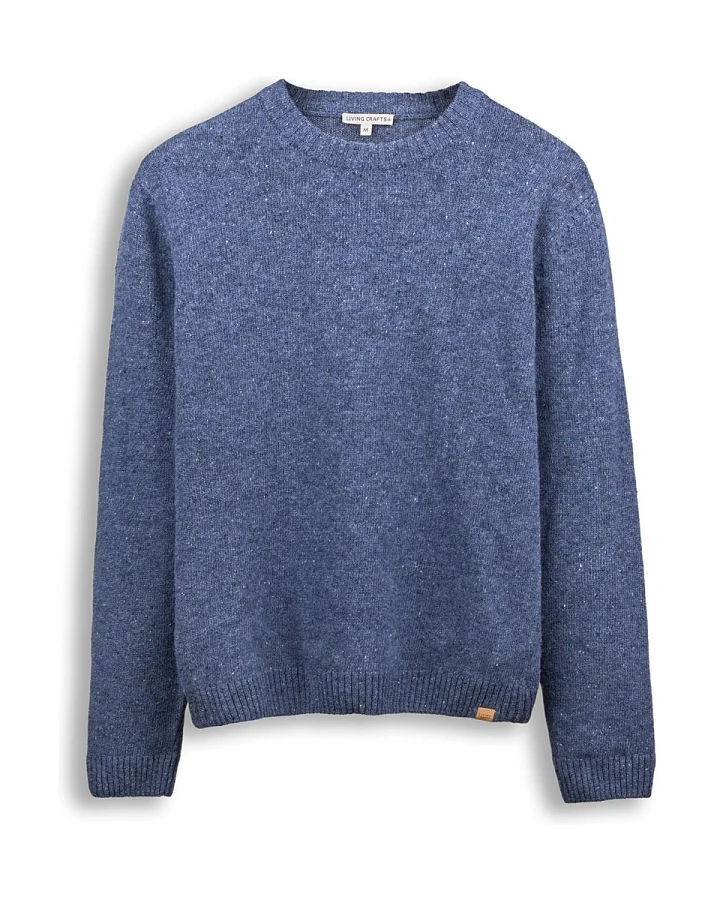 Produktseite: Living Crafts Pullover BASTIEN, steel blue M