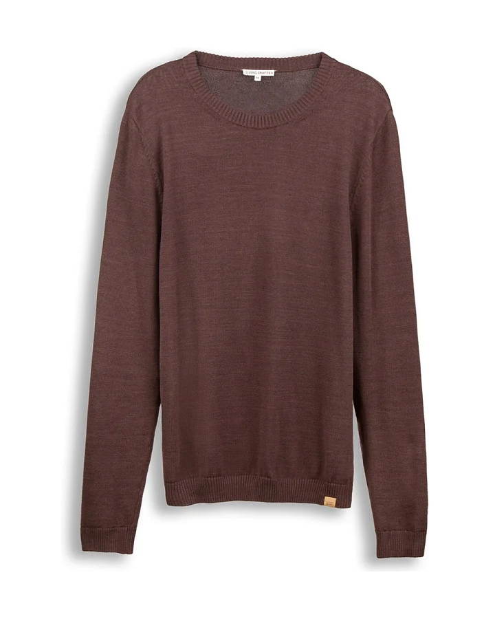 Produktseite: Living Crafts Pullover BALEK, dark brown M