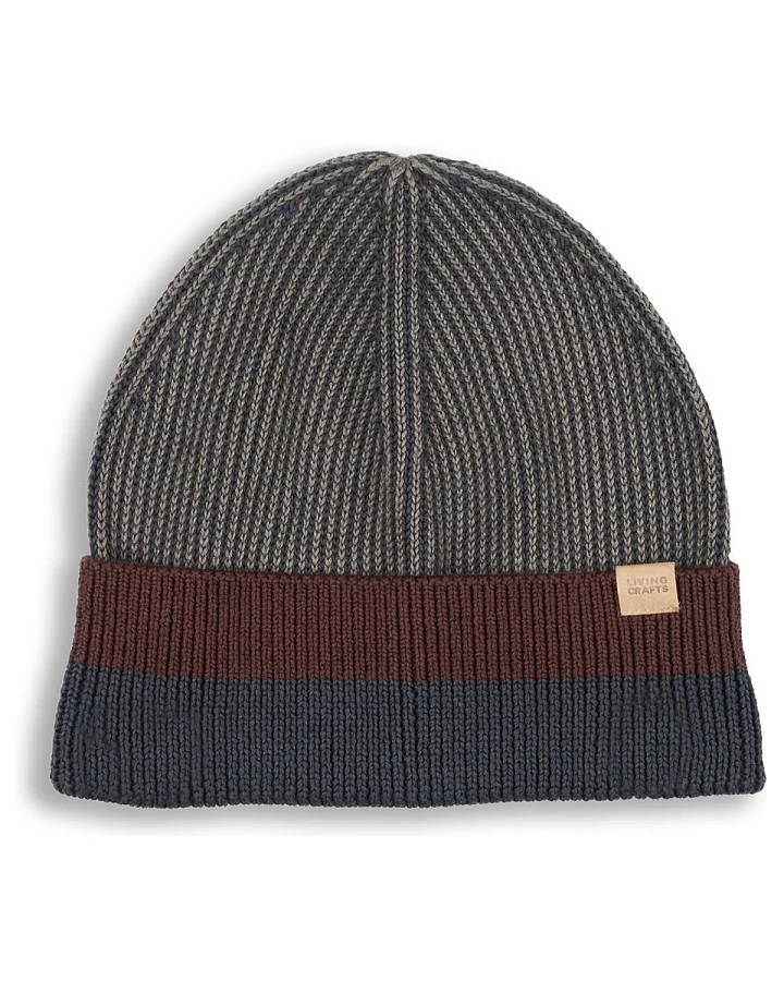 Living Crafts Mütze Vinz, dark grey one Size