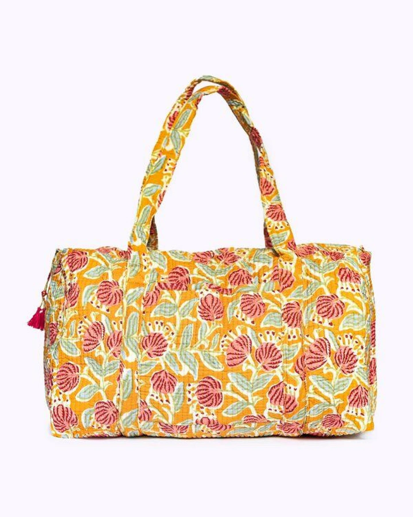 KIKOONI Handgefertigte große Baumwolltasche "K. Shopper" – Ansicht 3