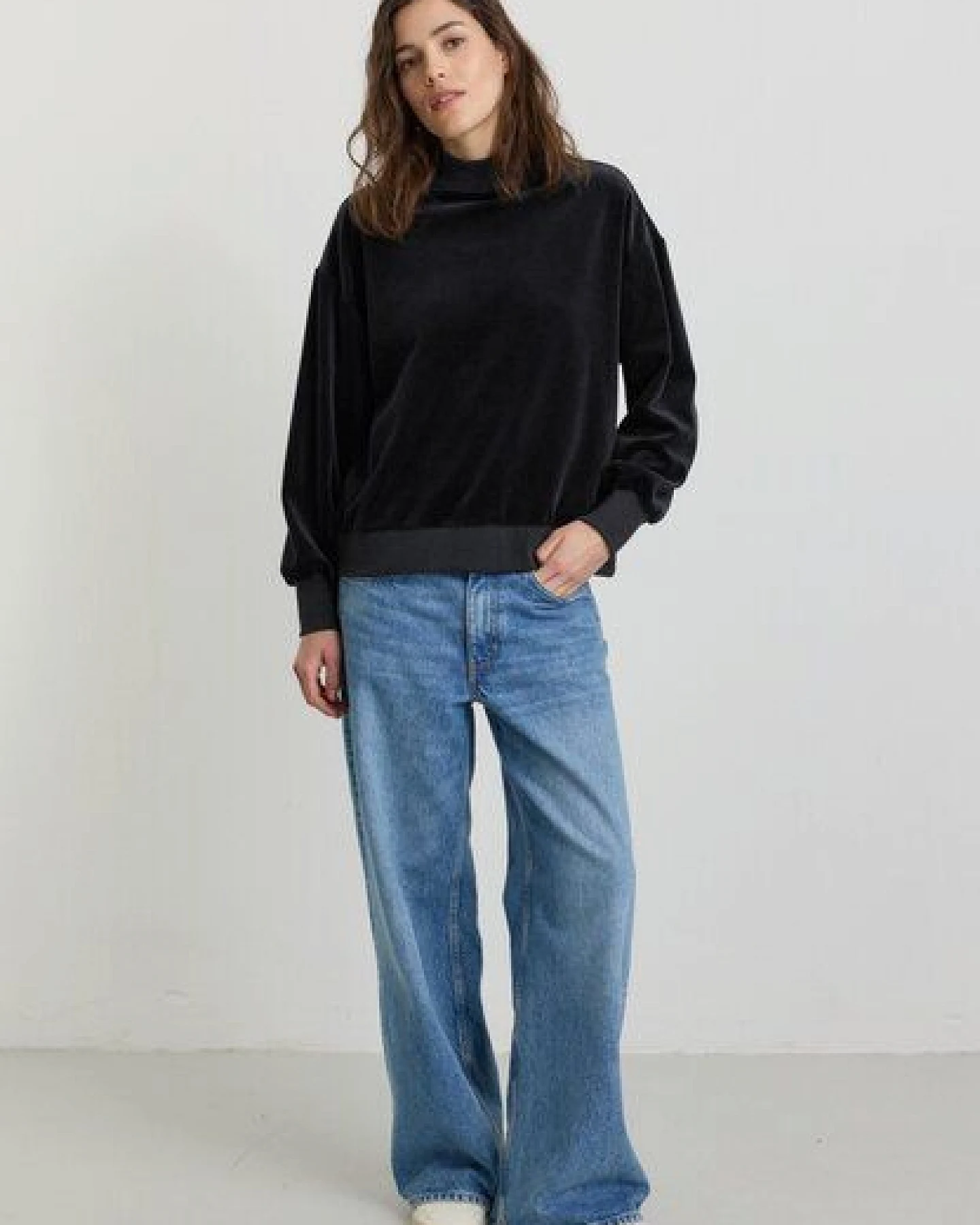 Damen Nicki Sweatshirt aus Bio-Baumwolle - ALLIUM - recolution – Ansicht 3