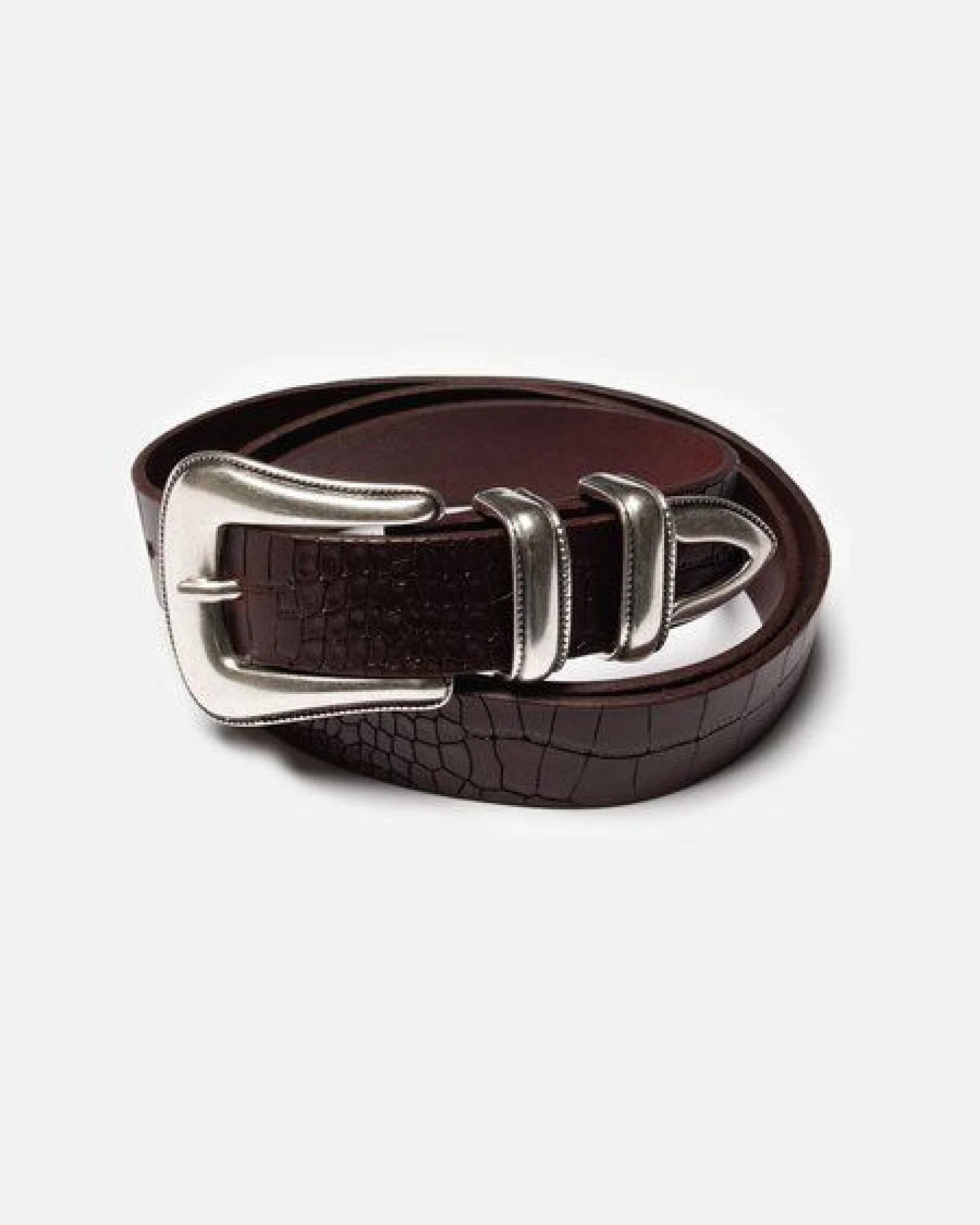 Nudie Jeans Western Faux Croco Belt – Ansicht 2