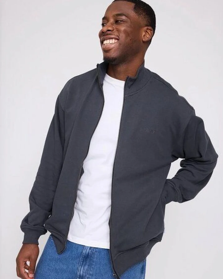 Mazine Zip Sweatjacke aus Biobaumwolle