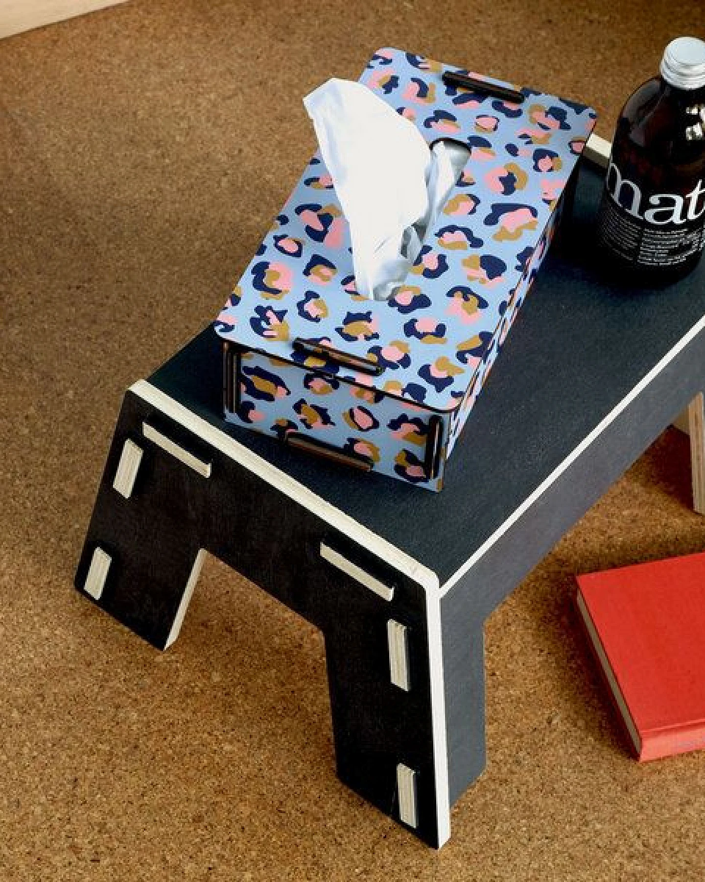 WERKHAUS Tissue-Box Leo Lila – Ansicht 3