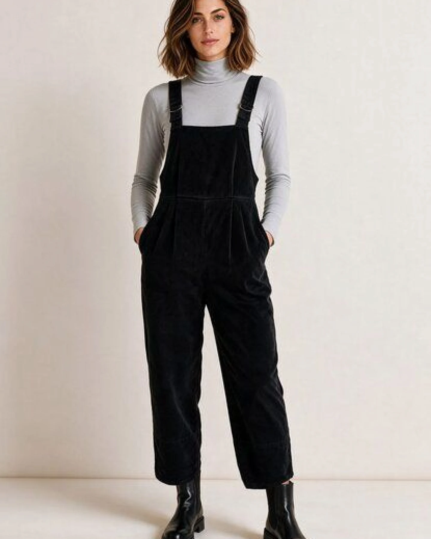 LANA Organic Trägerhose, Modell Emmet – Ansicht 2
