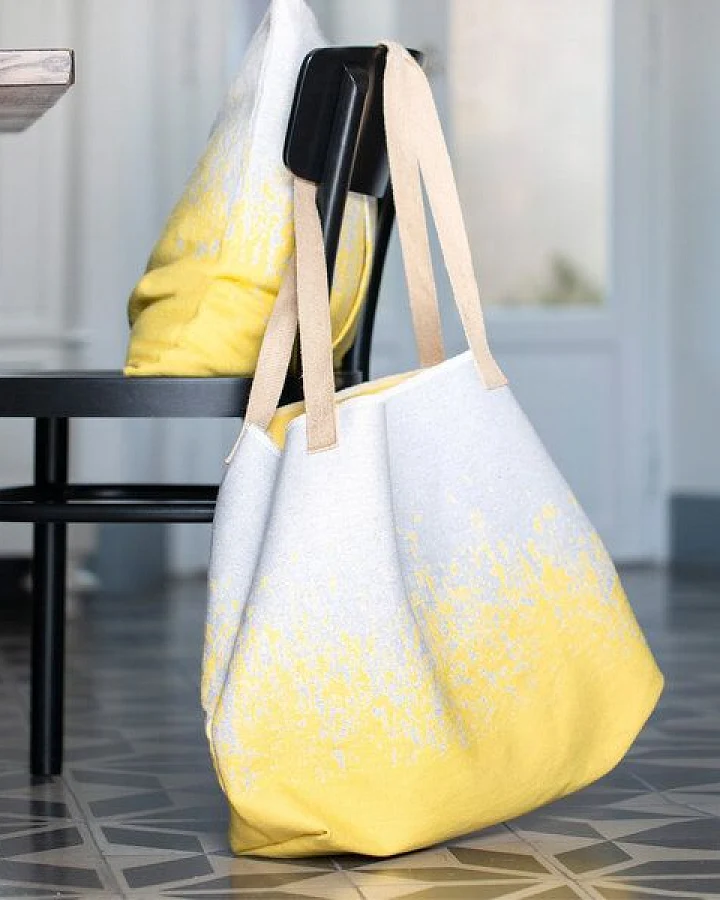David Fussenegger Großer Shopper Verlauf aus Recycling-Baumwolle