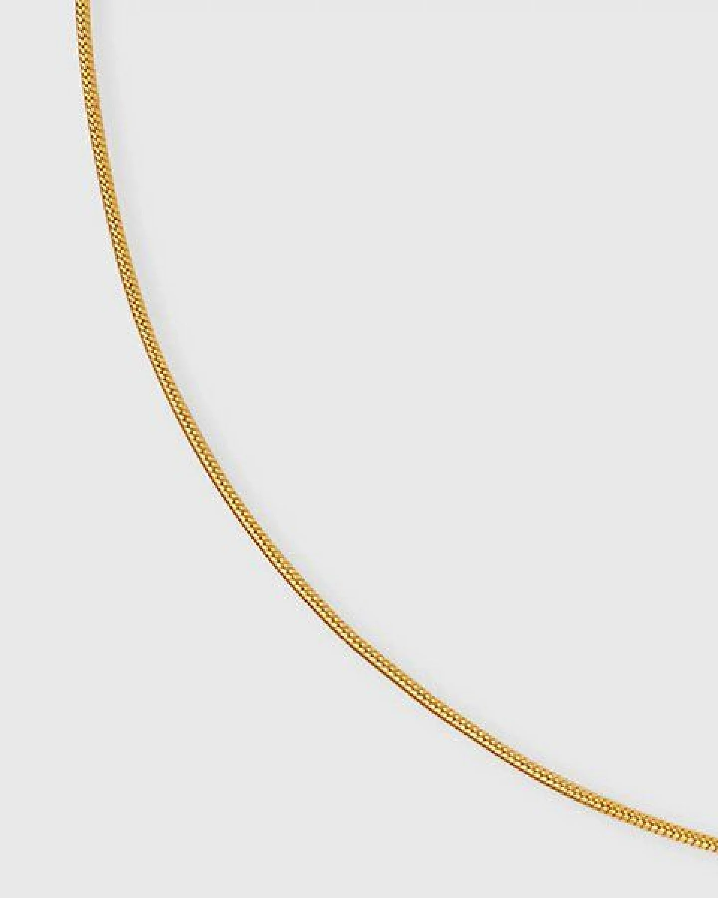 fejn jewelry Kette 'snake chain' - Schlangenkette – Ansicht 2