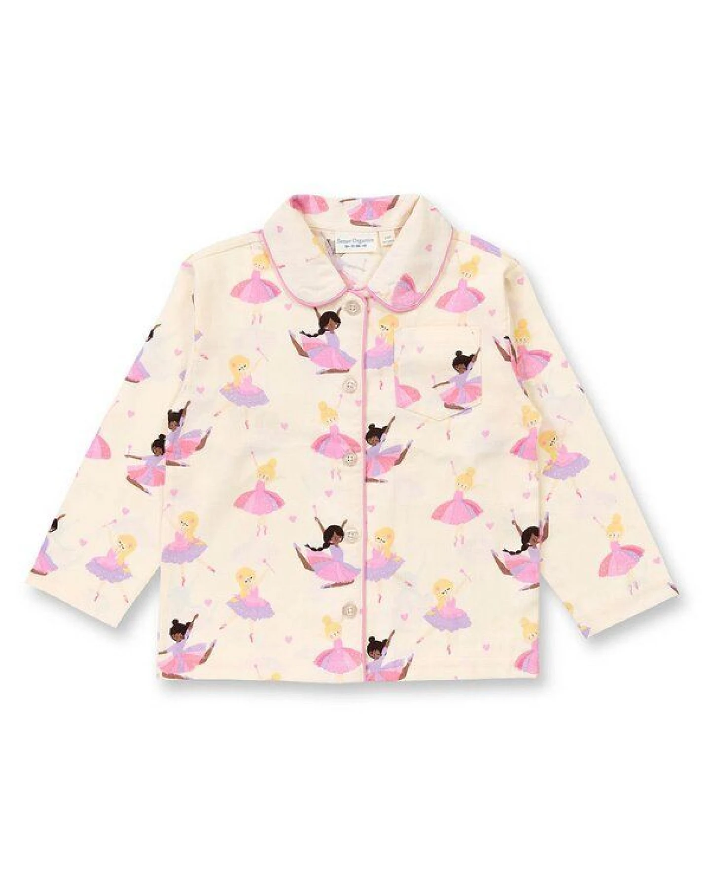sense-organics Kinder Flanell Schlafanzug – Ansicht 4