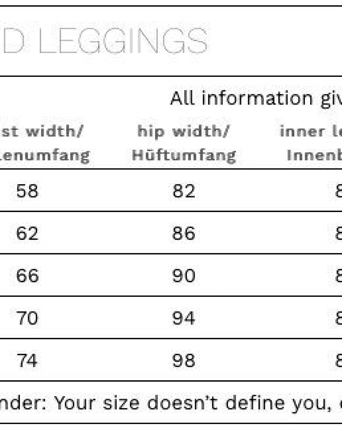 JAN N JUNE Ausgestellte Flared Leggings – Ansicht 4