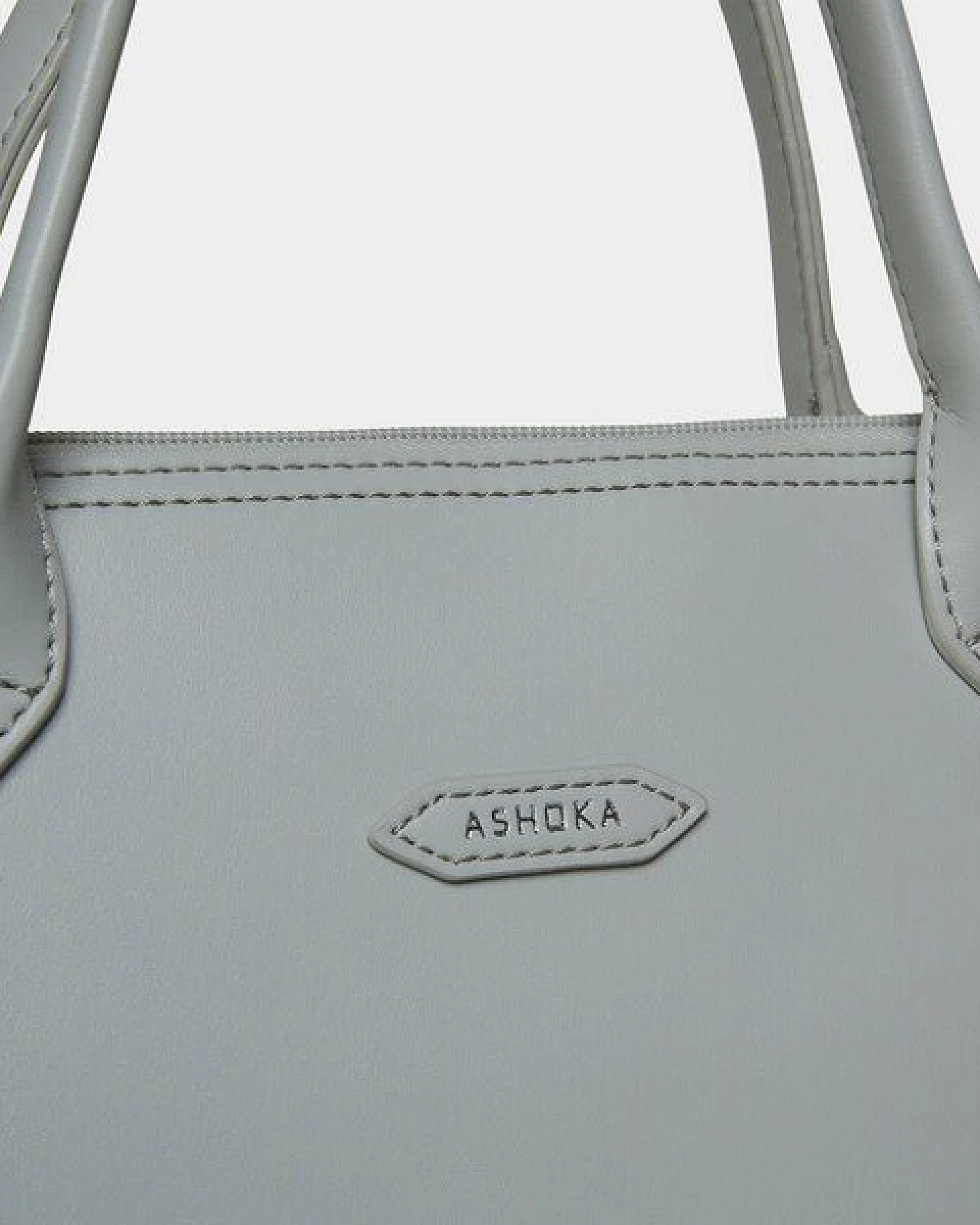 Ashoka Paris City Full Uppeal Aktentasche Perlgrau – Ansicht 4