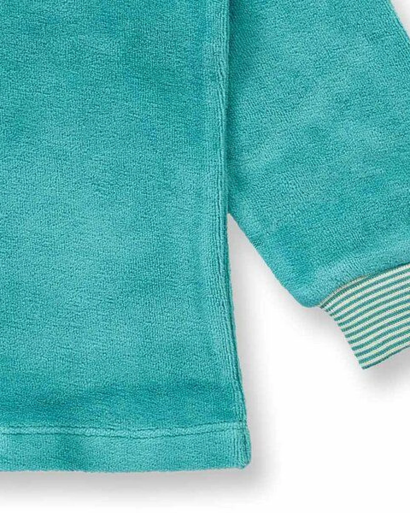 sense-organics Kinder Velours Schlafanzug, Modell LONG JOHN VELOUR – Ansicht 4