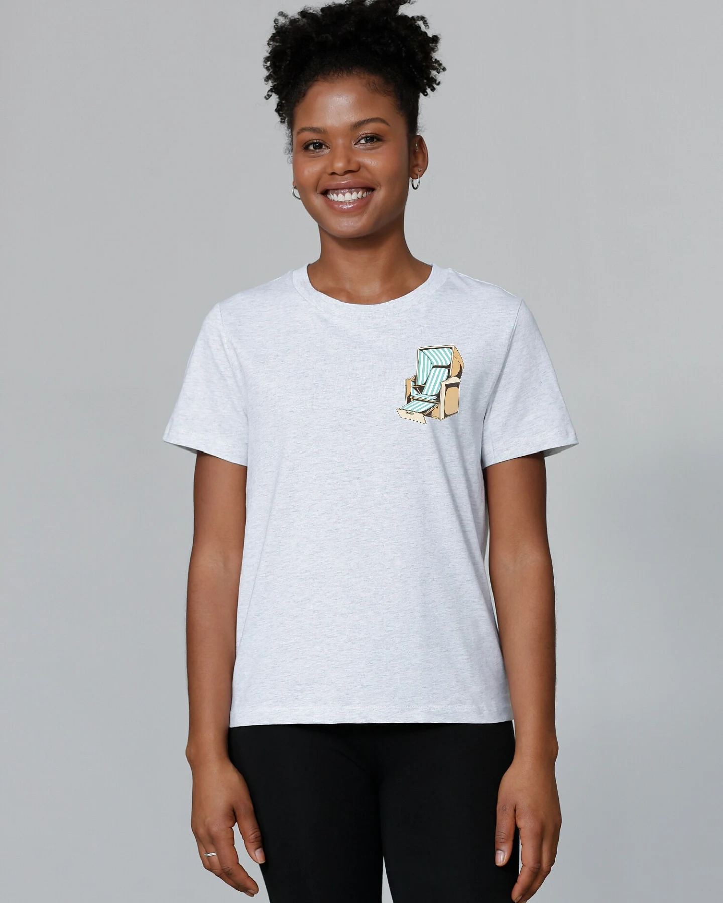 Watapparel T-Shirt Strandkorb – Ansicht 2