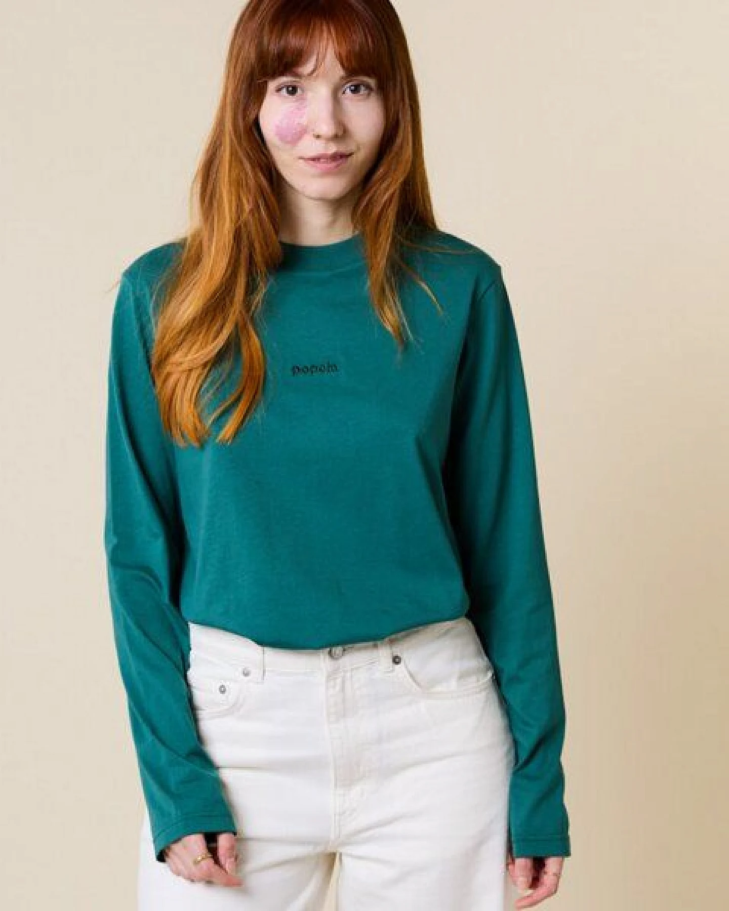 popeia Damen Langarmshirt aus Bio-Baumwolle – Ansicht 2