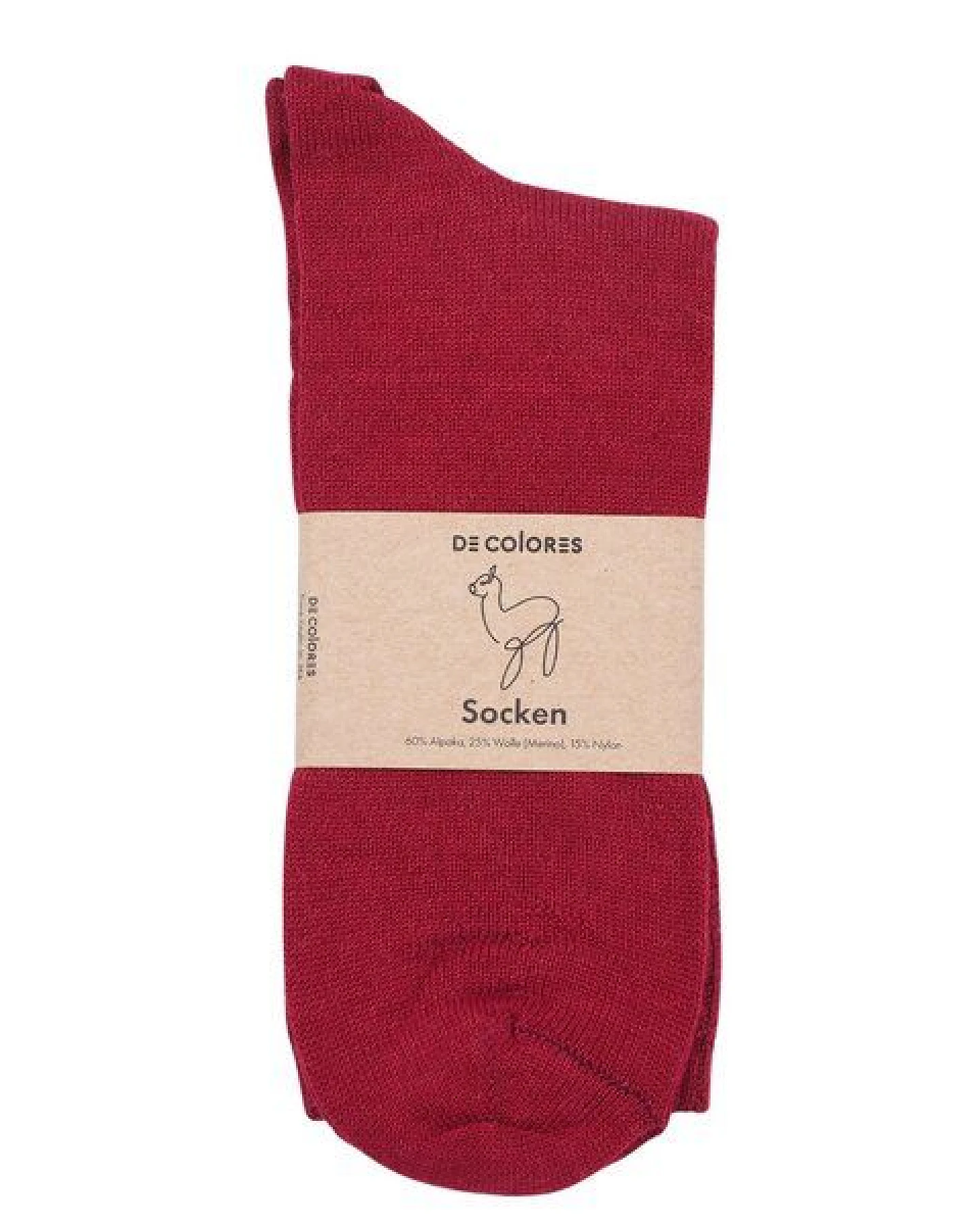 De Colores Socken aus Alpakawolle, Wolle und Nylon – Ansicht 2