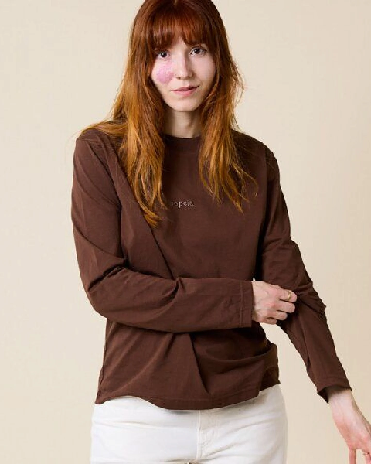 popeia Damen Langarmshirt aus Bio-Baumwolle – Ansicht 4