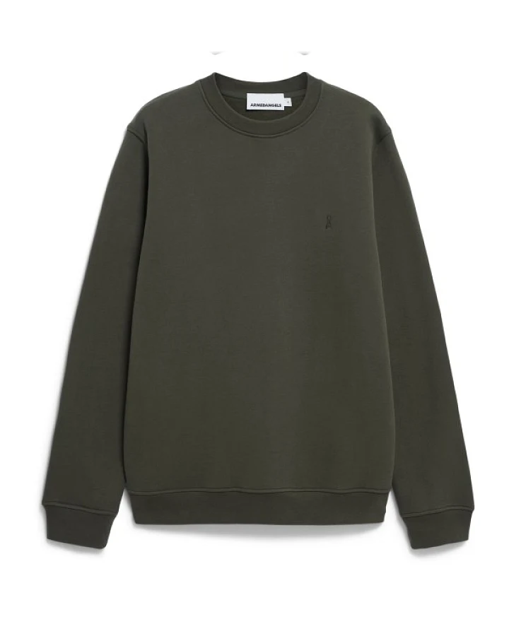 ARMEDANGELS - Baaro Fleece - Pullover Gr S grau
