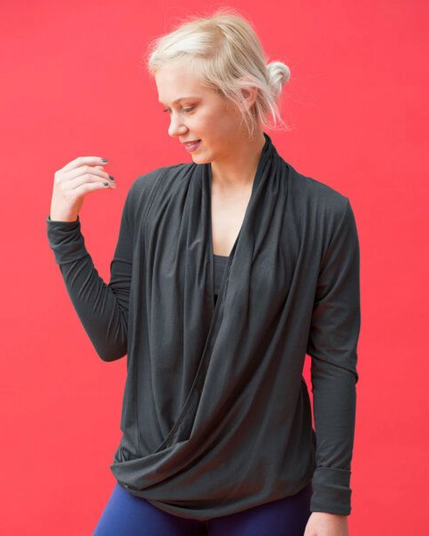 nice to meet me Wrap Around Jacket – Ansicht 2