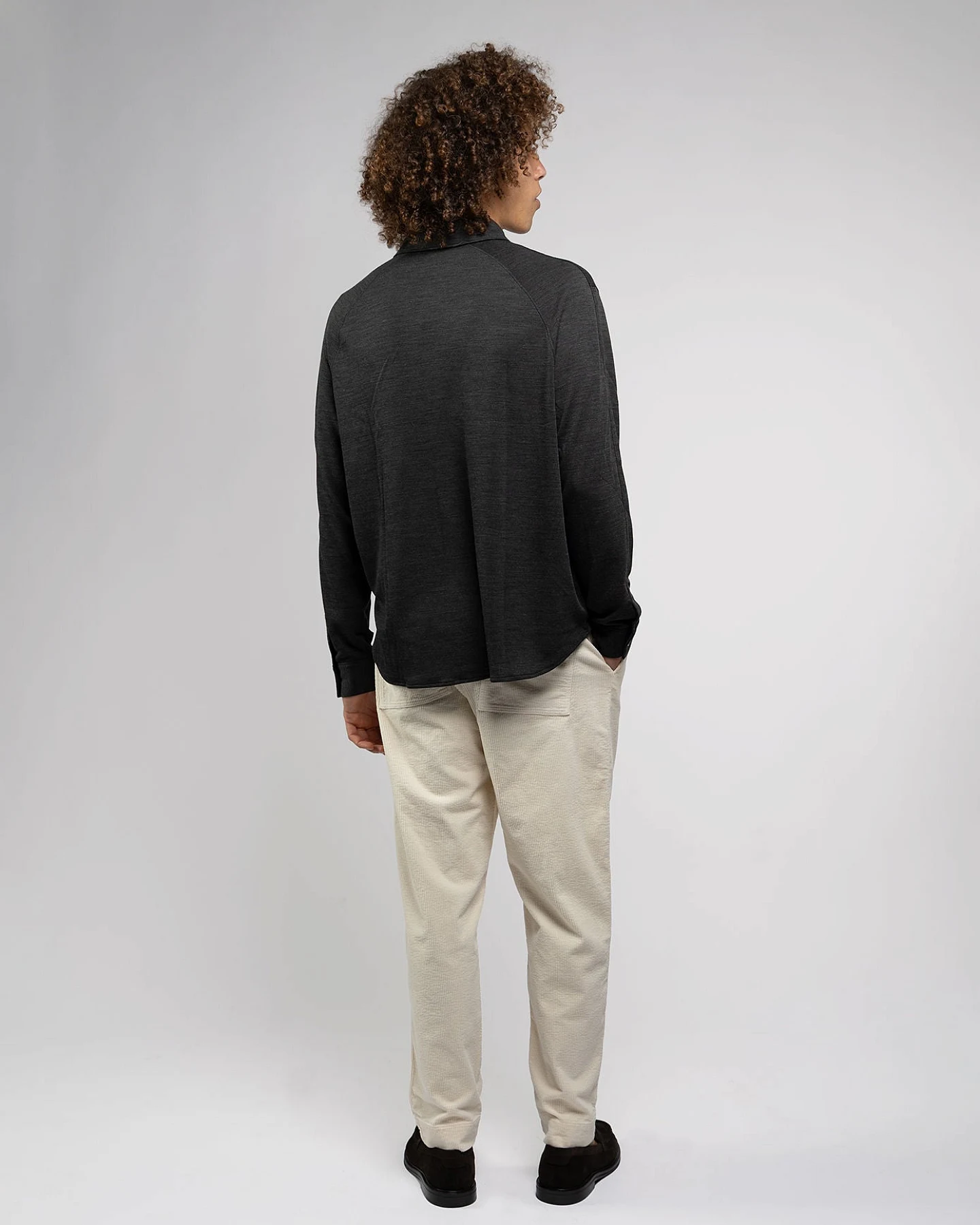 Côtelé Herren vegan Hose Lazy Sand – Ansicht 2
