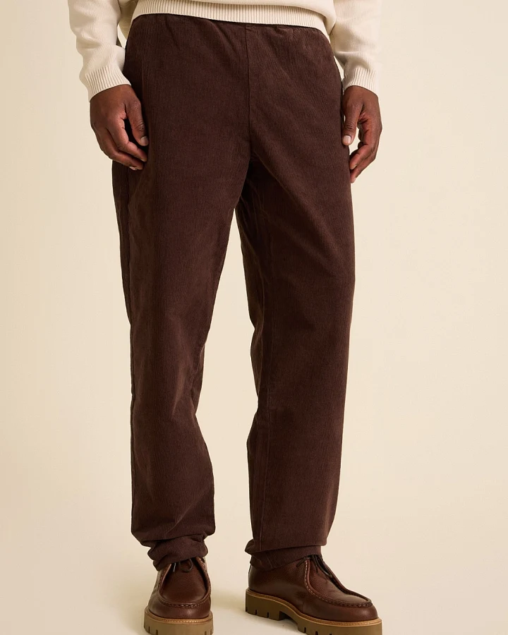 Côtelé Herren vegan Hose Lazy In Schokoladenbraun