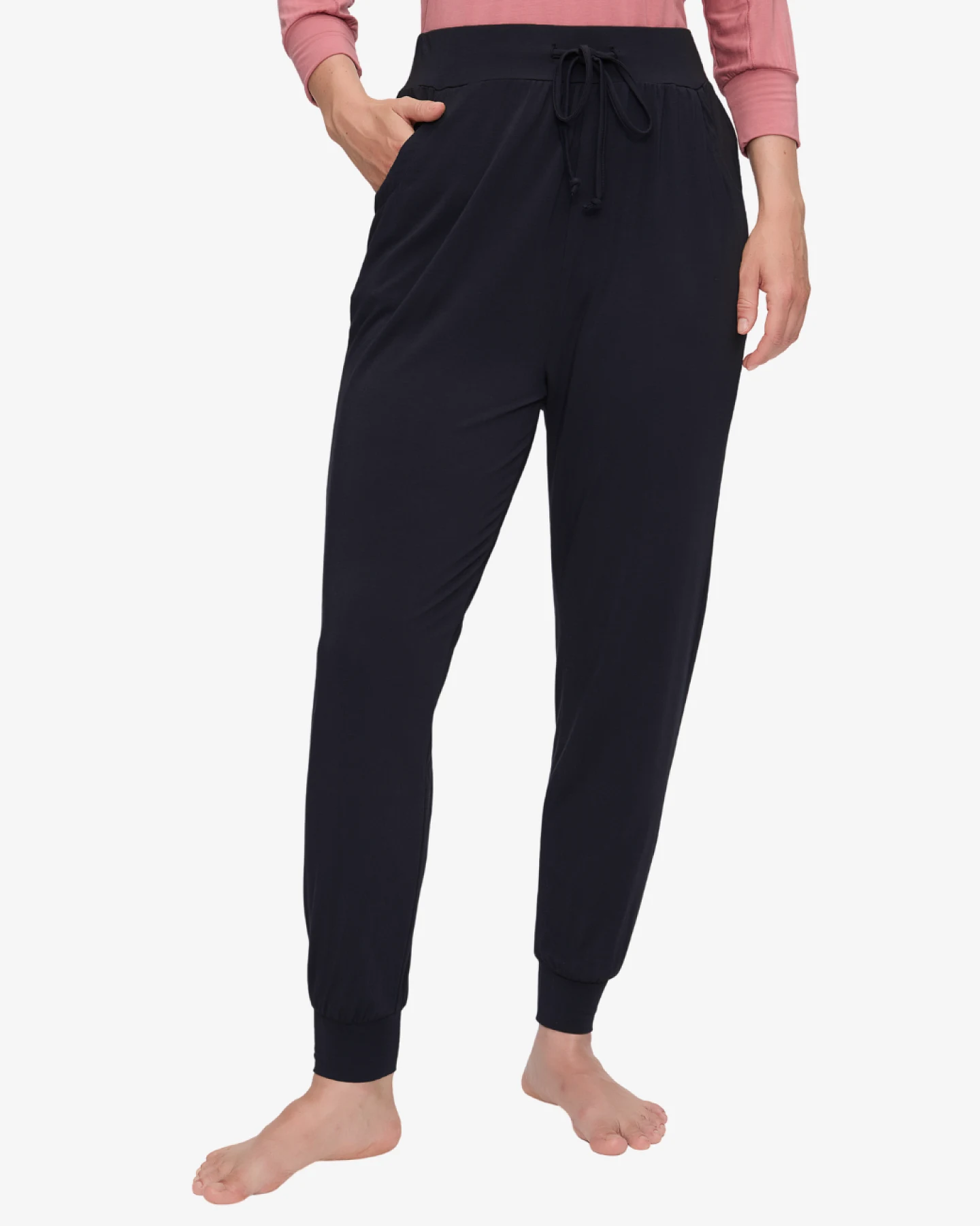 Curare Long Loose Flow Pants - Black M – Ansicht 2