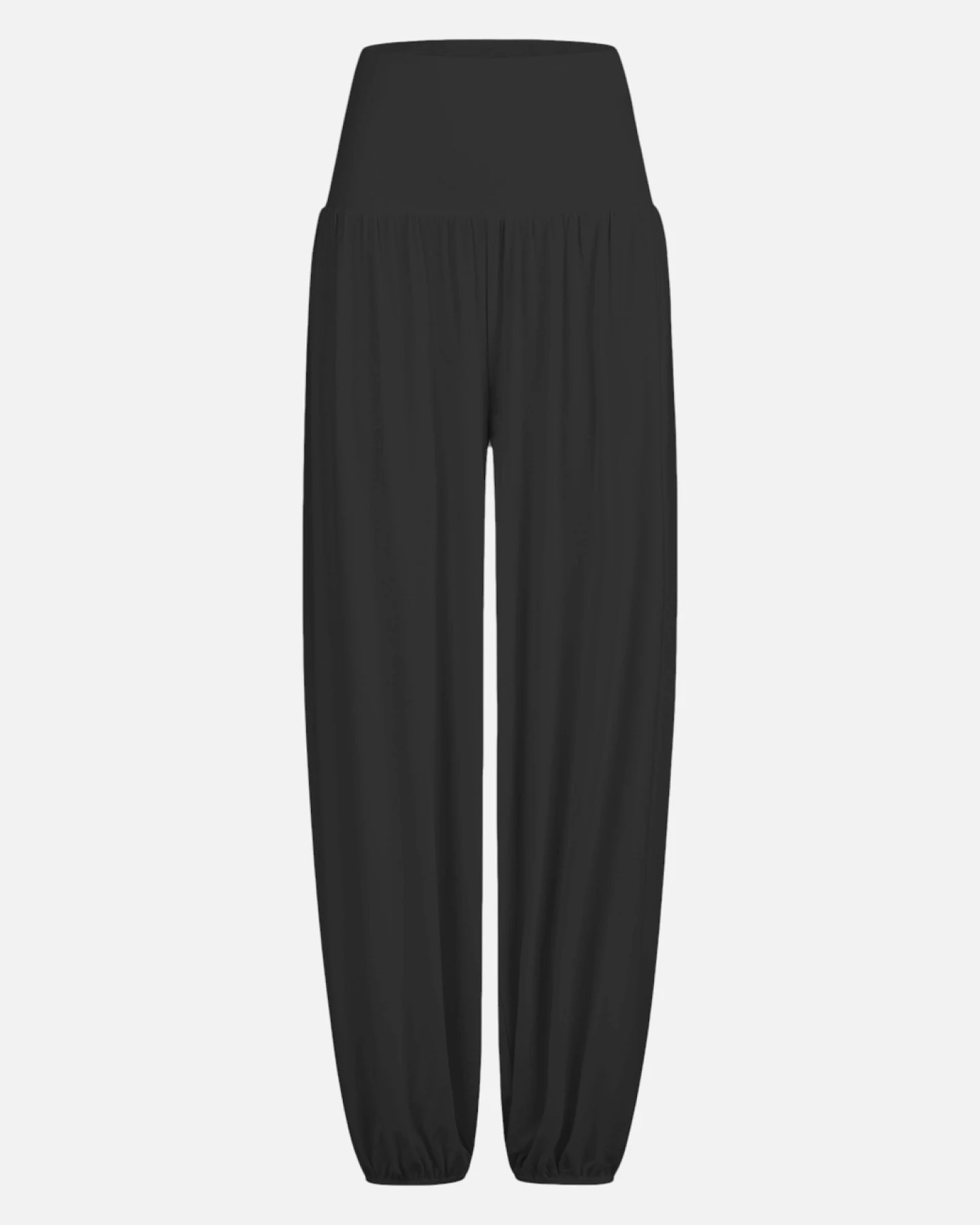 Curare Wide Pants High Waist - Black M – Ansicht 4