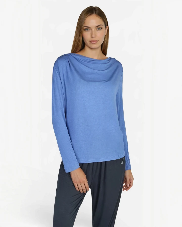 Curare Longsleeve Waterfall - Queen Blue L