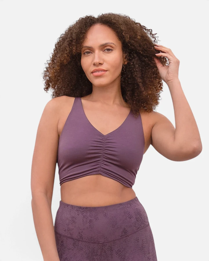 Produktseite: Jaya Organics Bra Carolina - Plum M