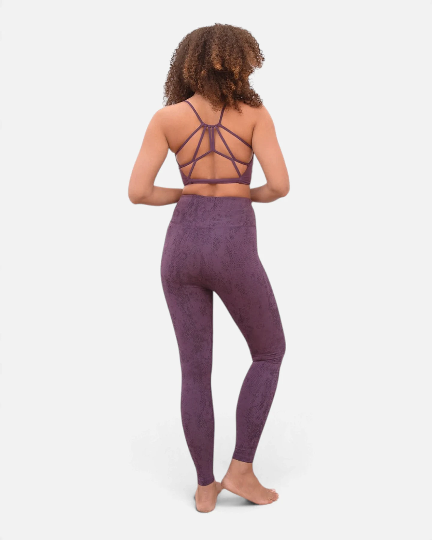 Jaya Organics Bra Carolina - Plum M – Ansicht 5