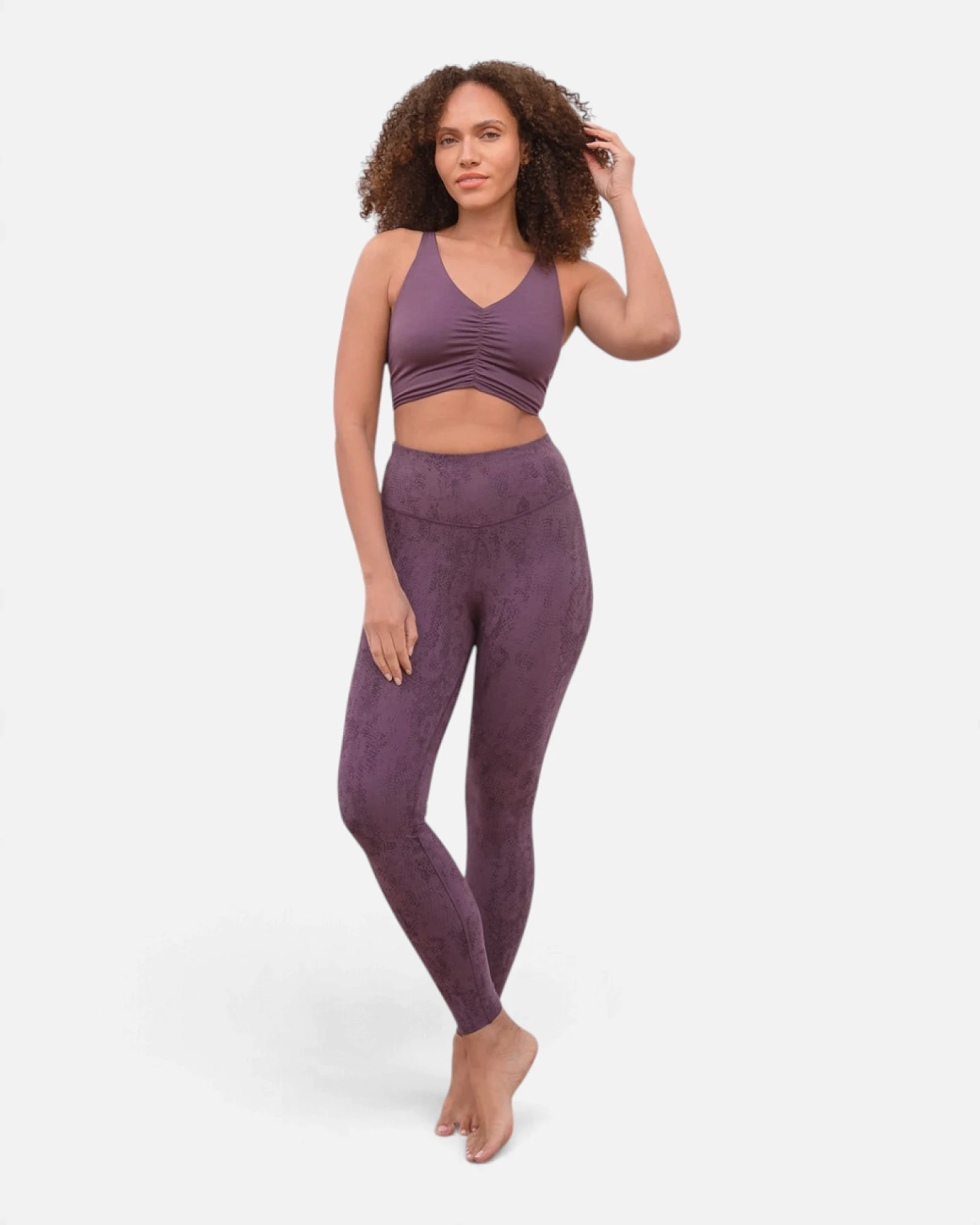 Jaya Organics Bra Carolina - Plum S – Ansicht 6