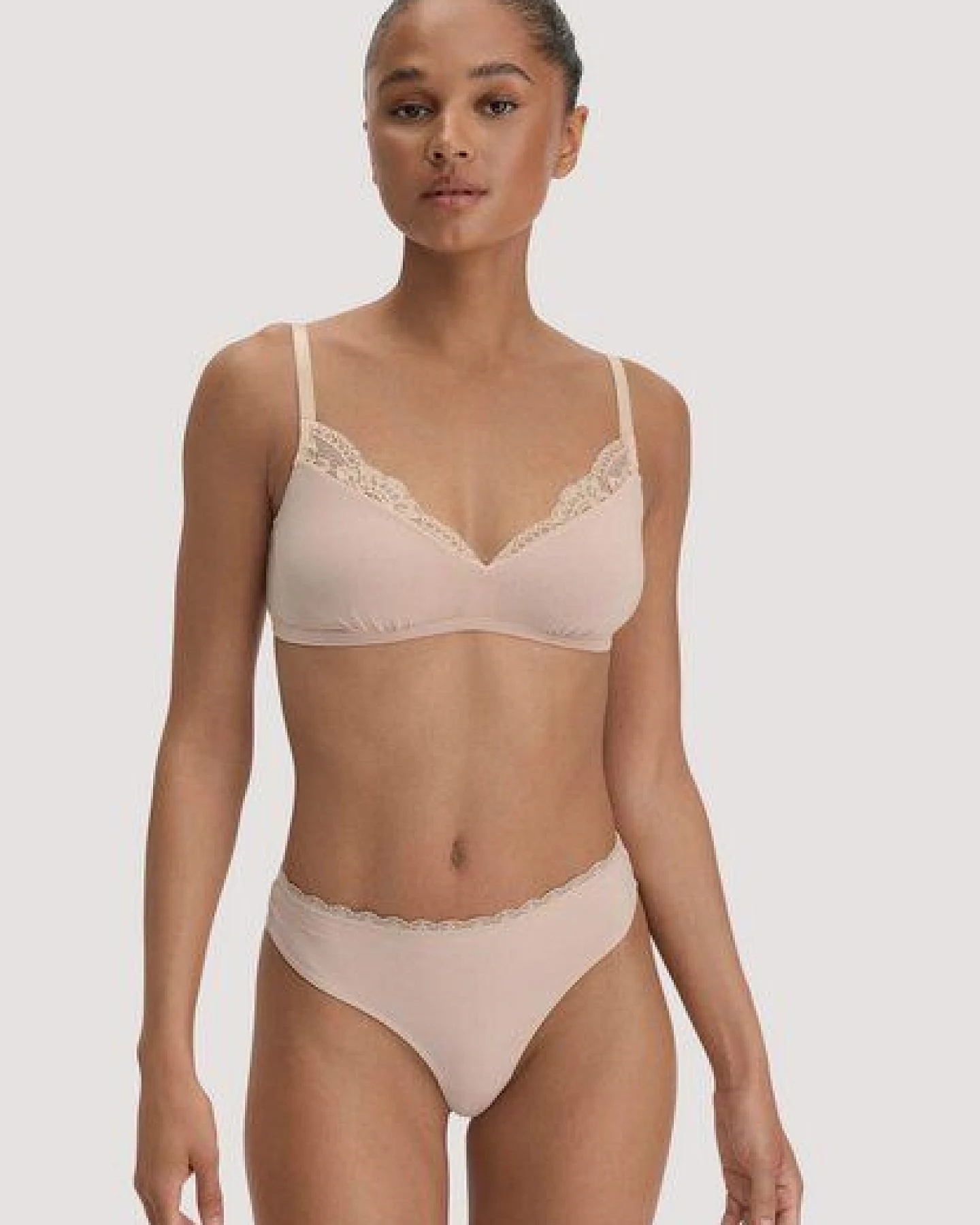 hessnatur Panty Regular Cut mit Spitze aus TENCEL Modal – Ansicht 4