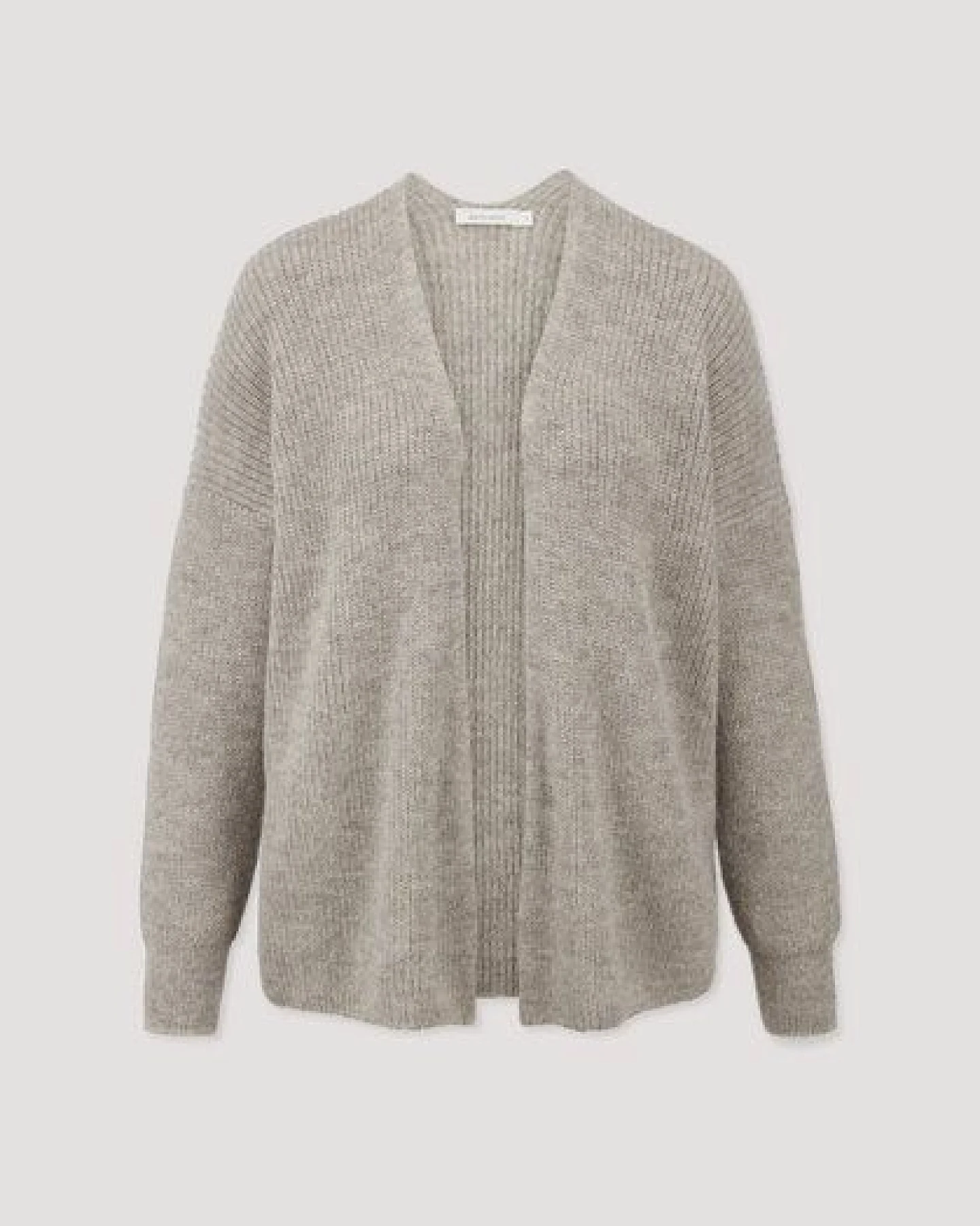 hessnatur Strick Jacke Oversize aus reinem Alpaka – Ansicht 4