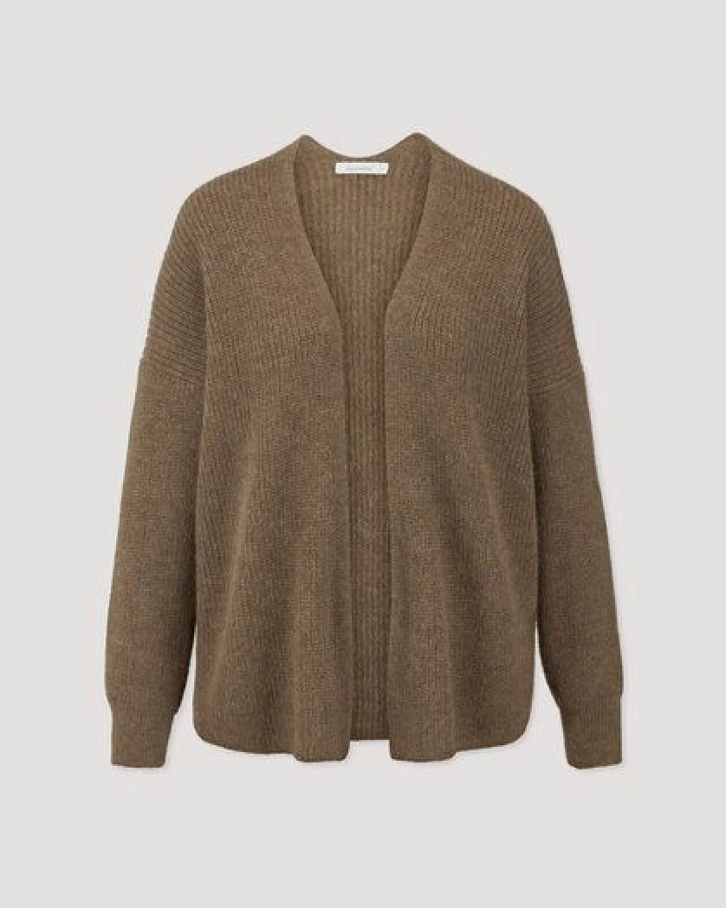 hessnatur Strick Jacke Oversize aus reinem Alpaka – Ansicht 4