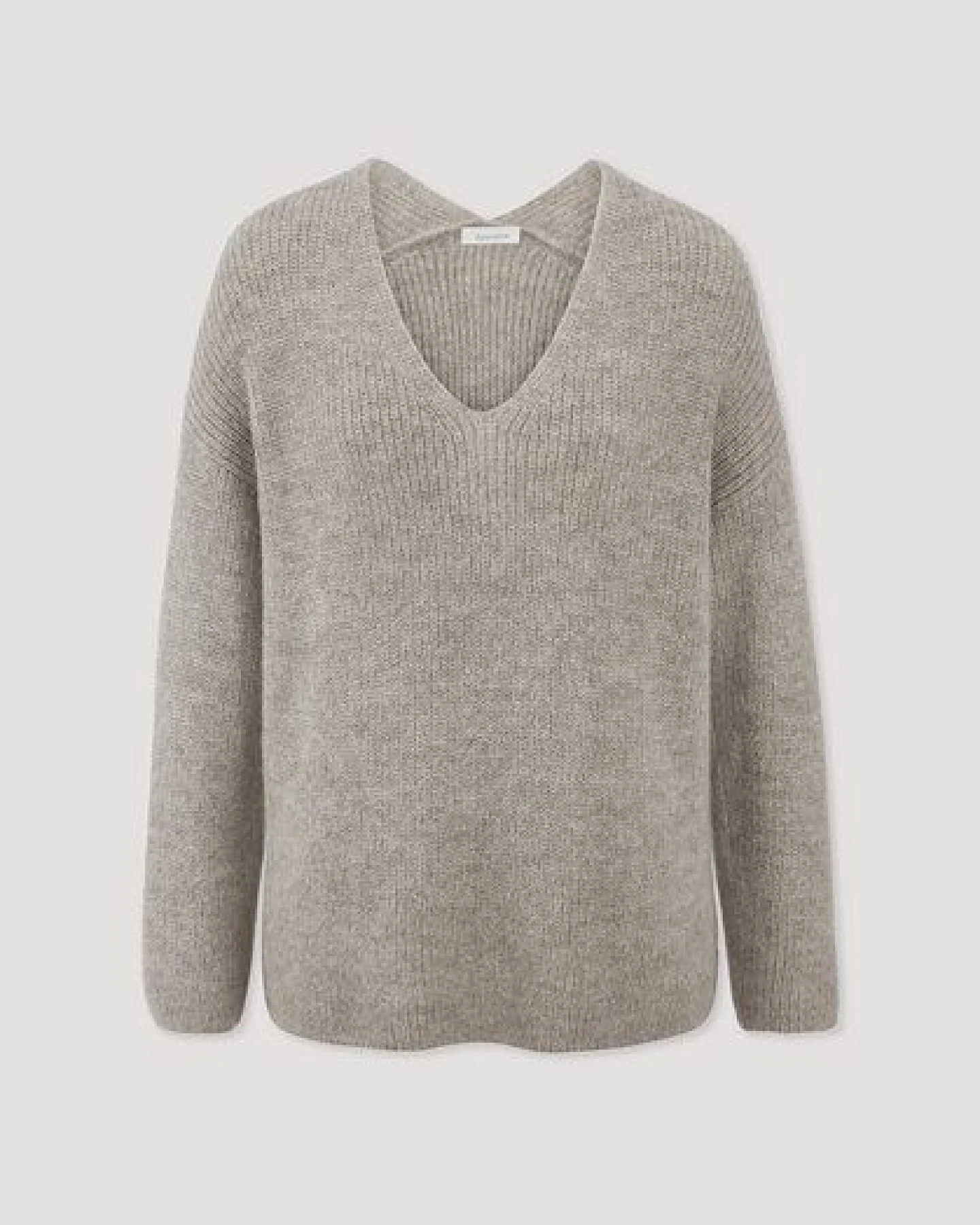 hessnatur Strick Pullover Relaxed aus reinem Alpaka – Ansicht 4
