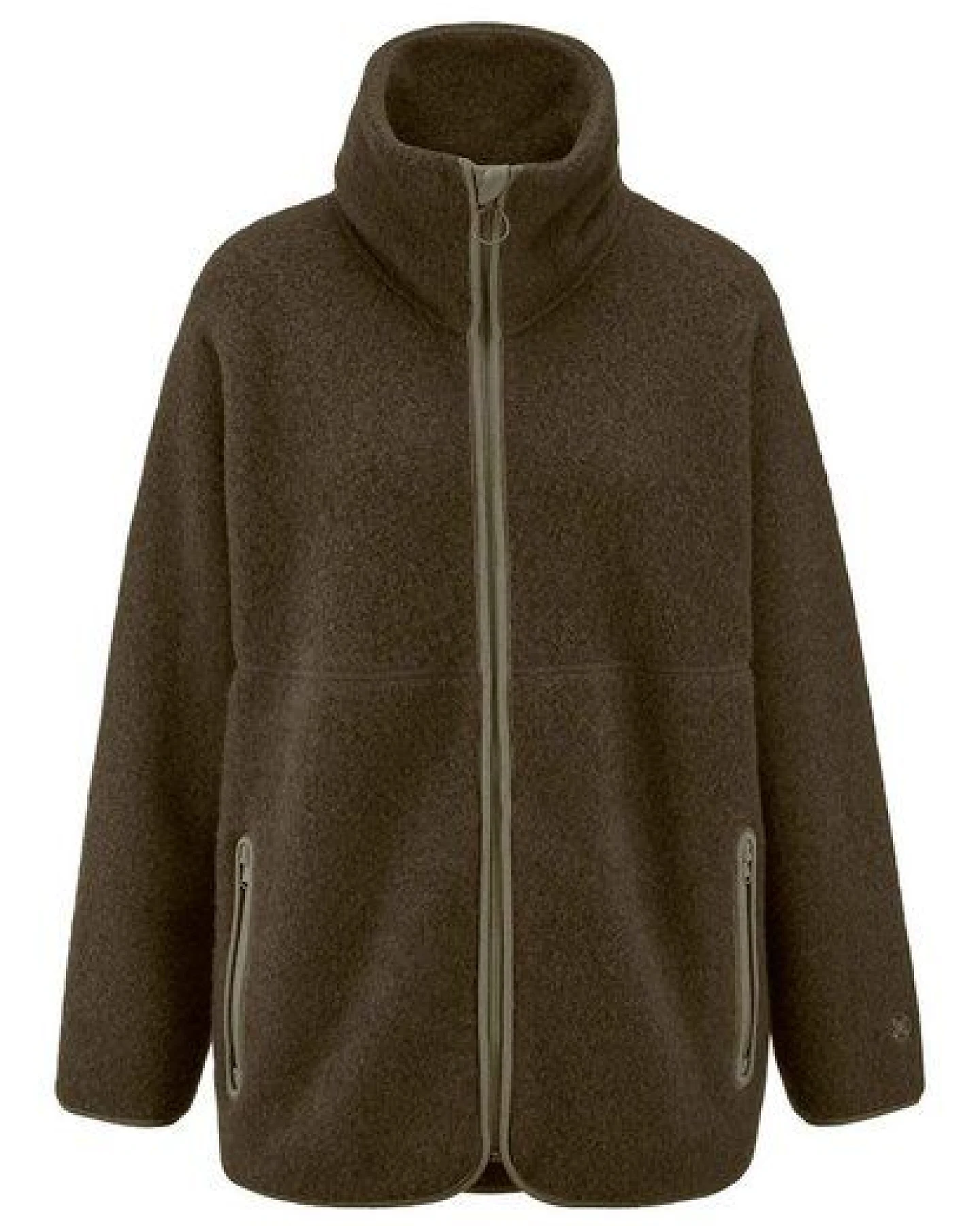 hessnatur Wollfleece Jacke Oversized aus reiner Bio-Merinowolle – Ansicht 3