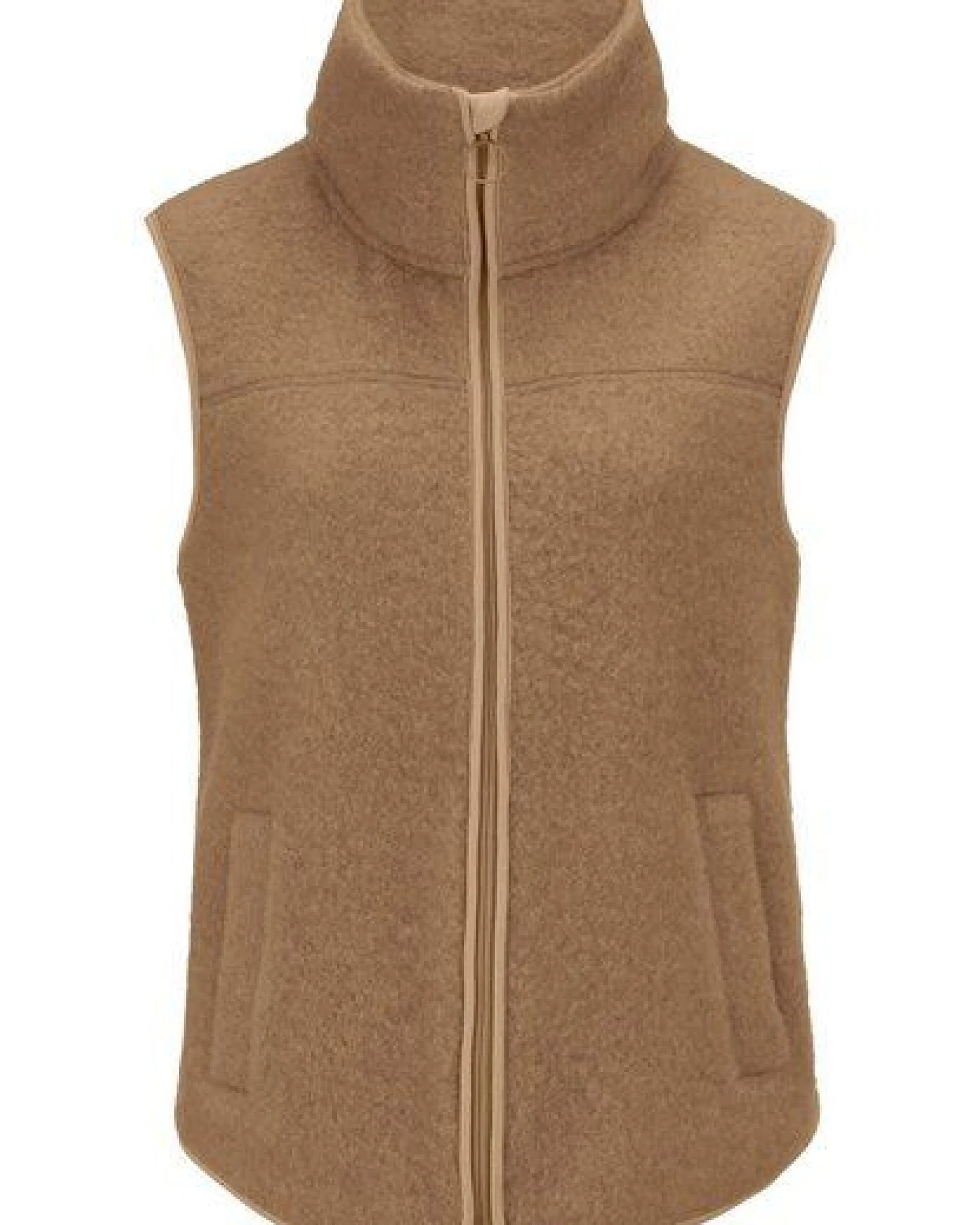 hessnatur Wollfleece Weste Regular aus reiner Merinowolle – Ansicht 3