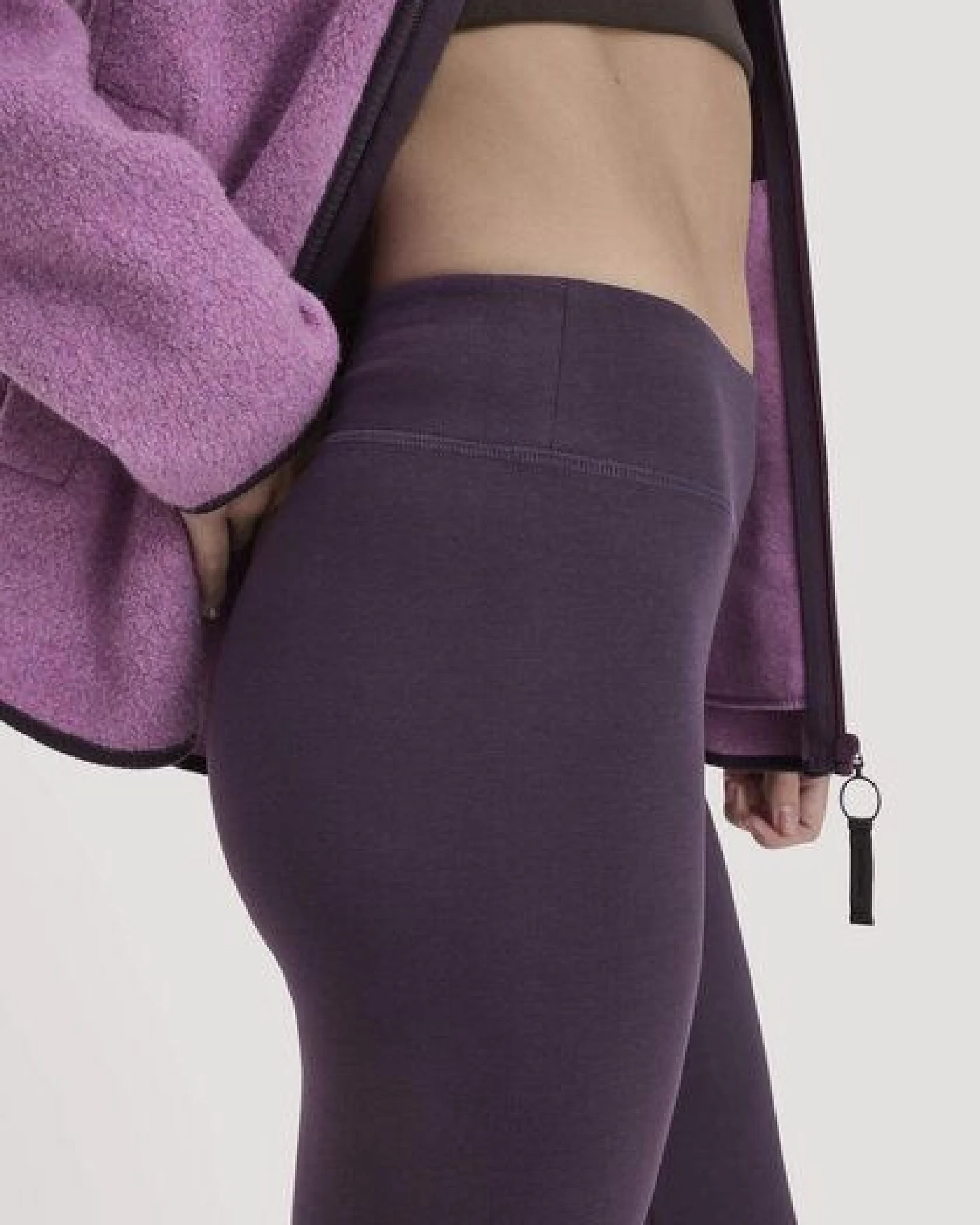 hessnatur Leggings Medium Cut ACTIVE LIGHT aus Bio-Baumwolle – Ansicht 2