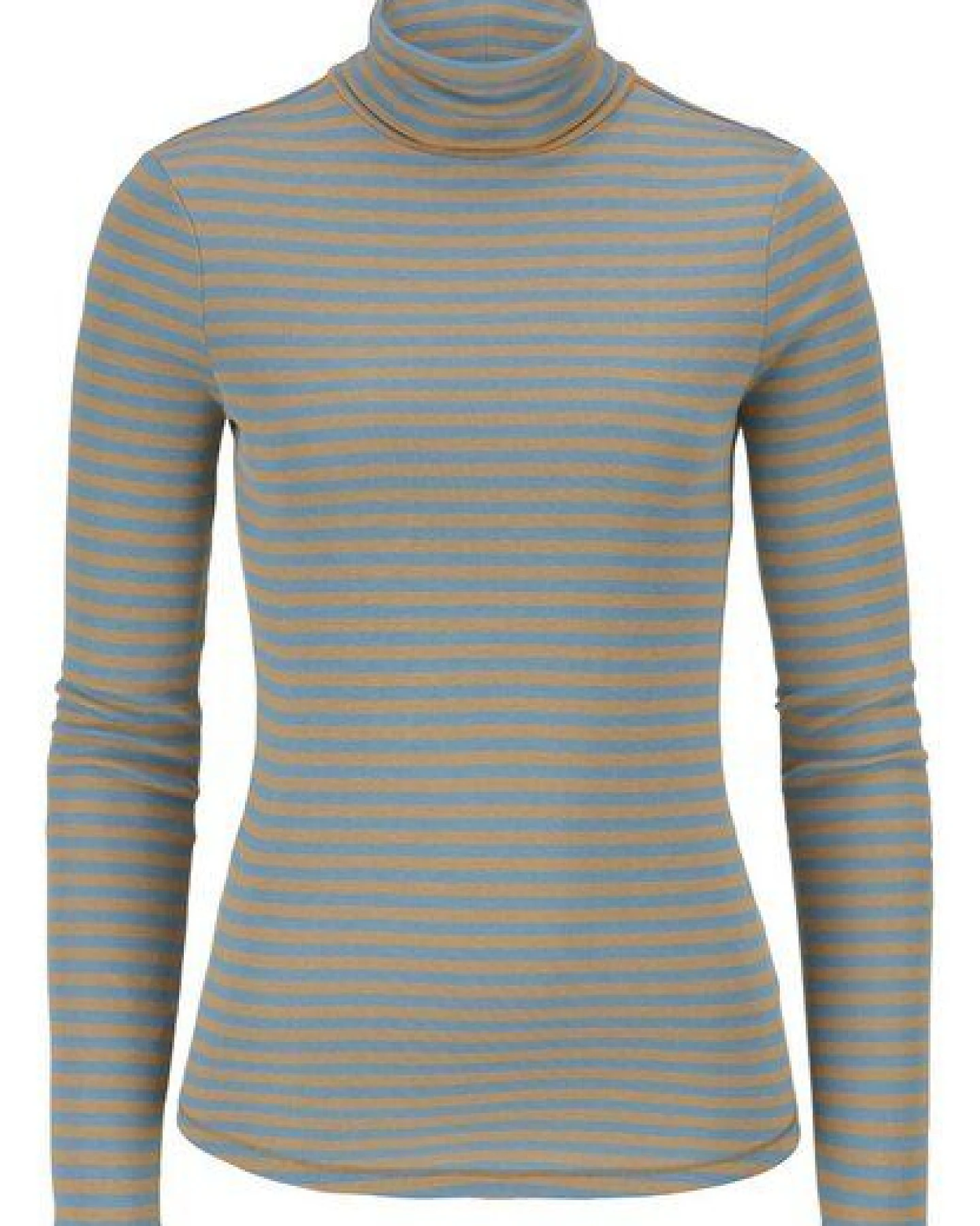 hessnatur Streifen Softrib Longsleeve Fitted aus Bio-Baumwolle und Modal – Ansicht 3