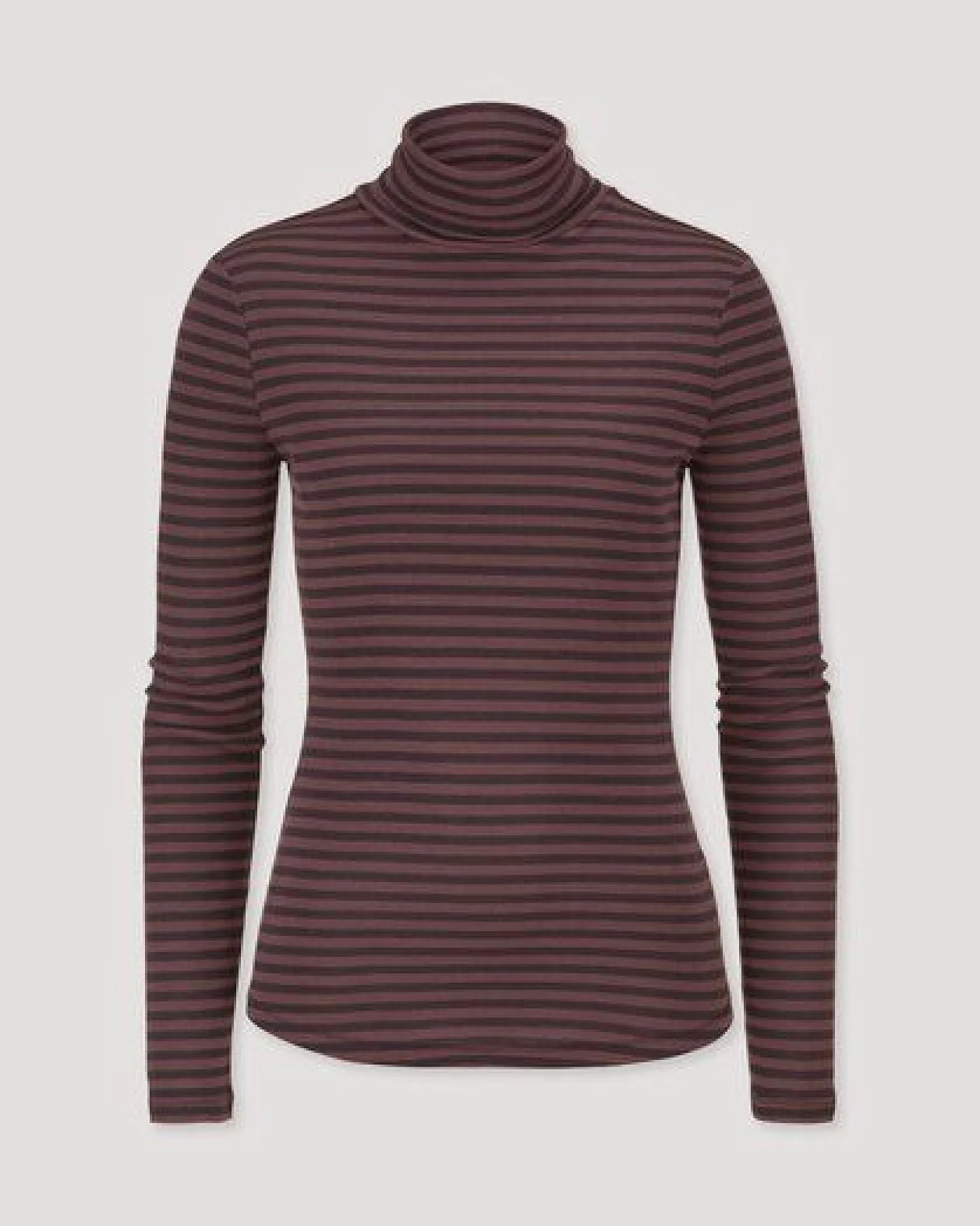 hessnatur Streifen Softrib Longsleeve Fitted aus Bio-Baumwolle und Modal – Ansicht 4
