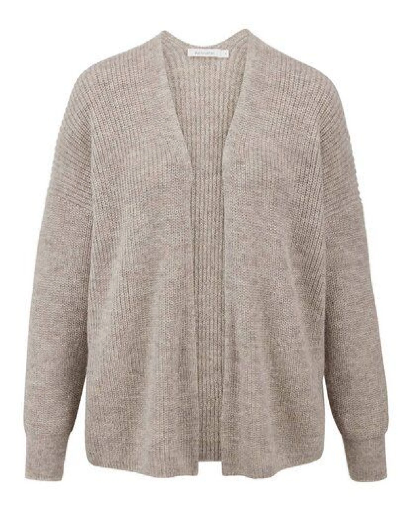 hessnatur Strick Jacke Oversize aus reinem Alpaka – Ansicht 3