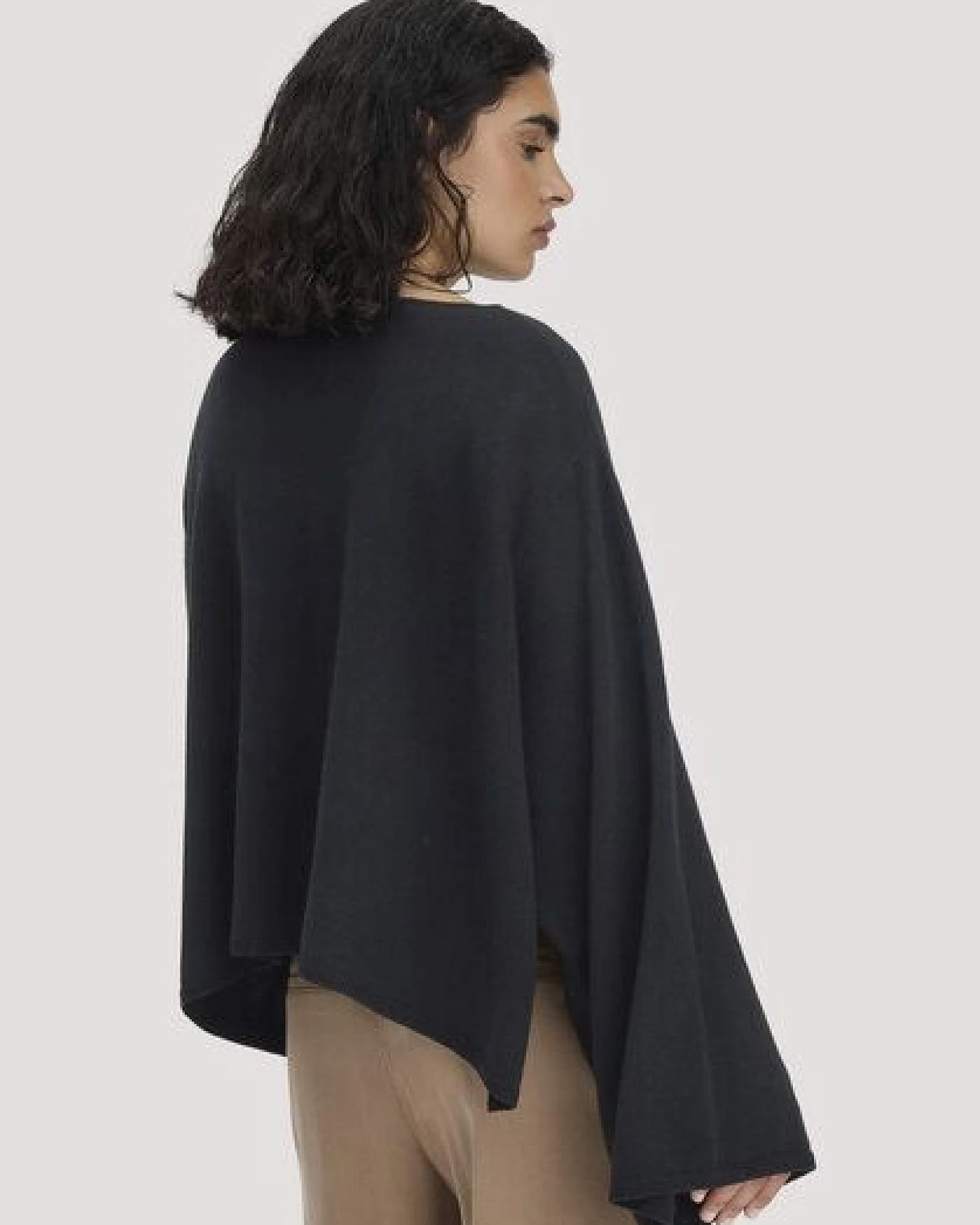 hessnatur Strick Pullover Oversize aus Bio-Merinowolle mit Cashmere – Ansicht 2