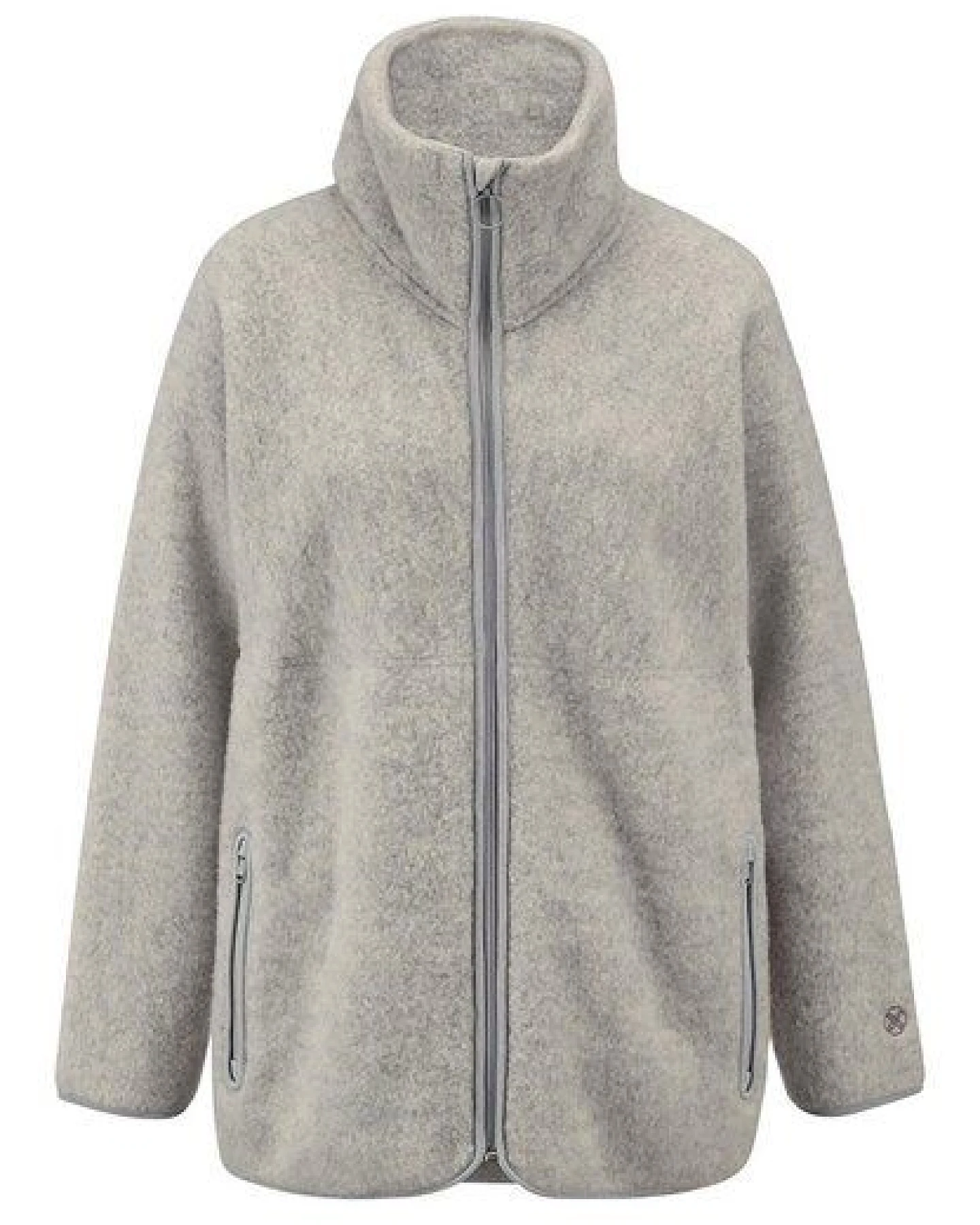 hessnatur Wollfleece Jacke Oversized aus reiner Bio-Merinowolle – Ansicht 3
