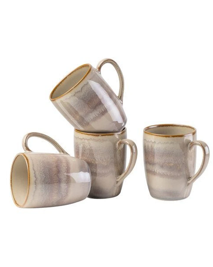 Gipfelstück Nebelwald Kaffeebecher-Set, Steinzeug