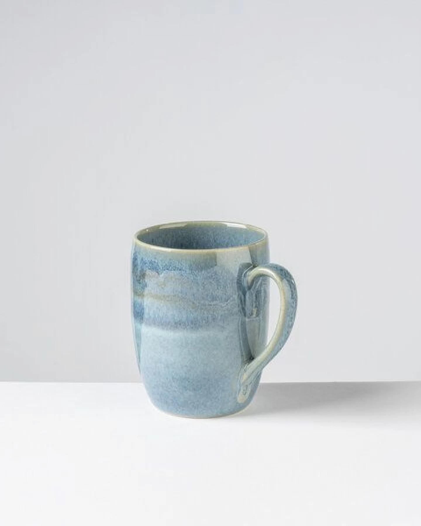 Gipfelstück Tiefer See Kaffeebecher-Set, Steinzeug – Ansicht 4