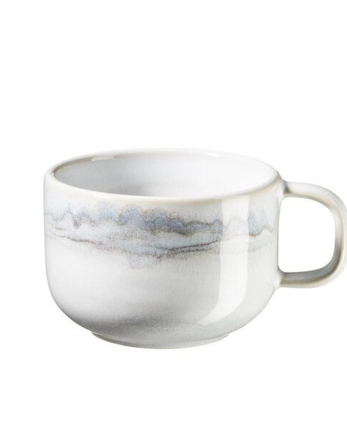 Gipfelstück Tiefer See Kaffeeobertassen-Set, Steinzeug – Ansicht 4