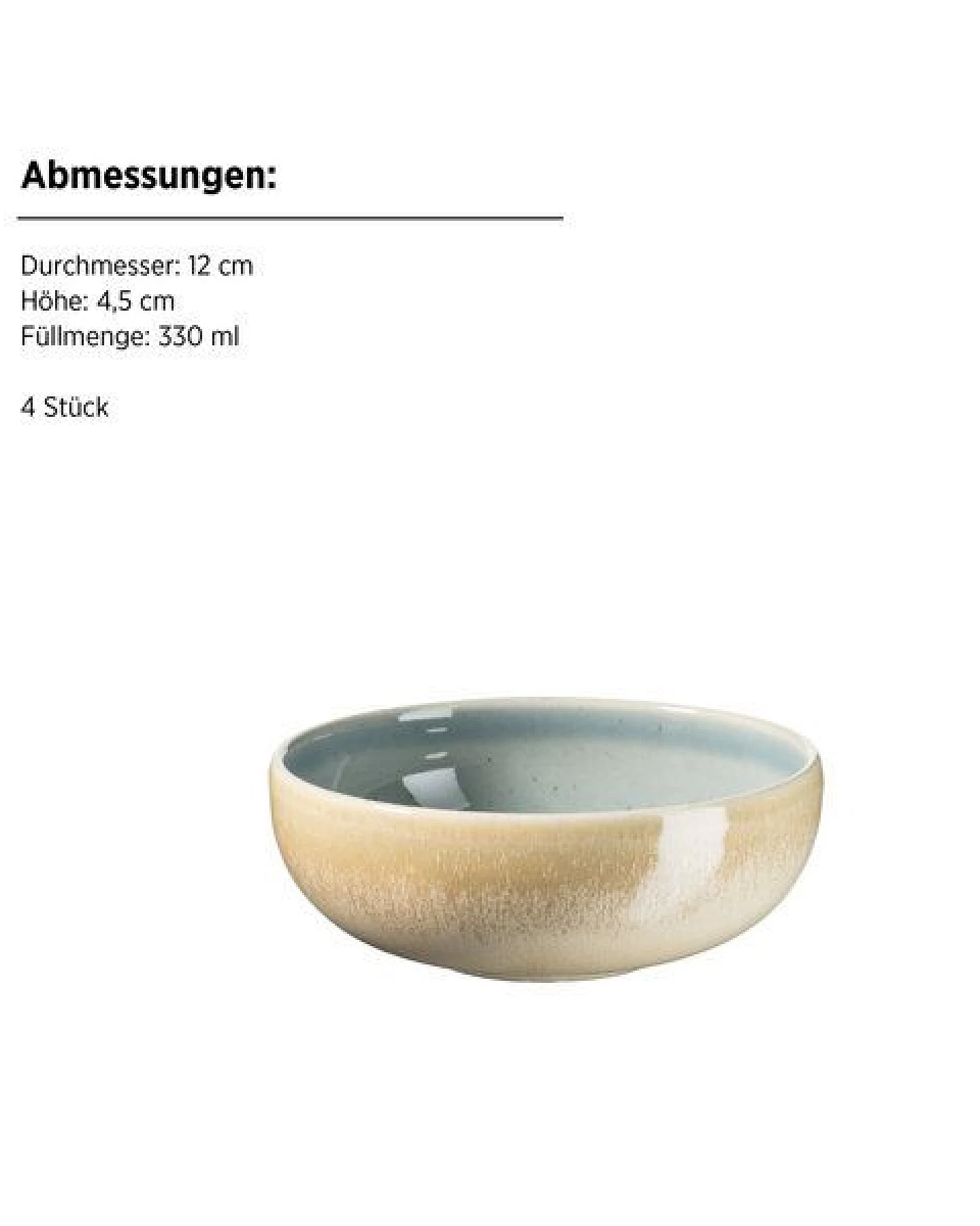 Mäser Candy Schüssel Set, Steinzeug – Ansicht 3