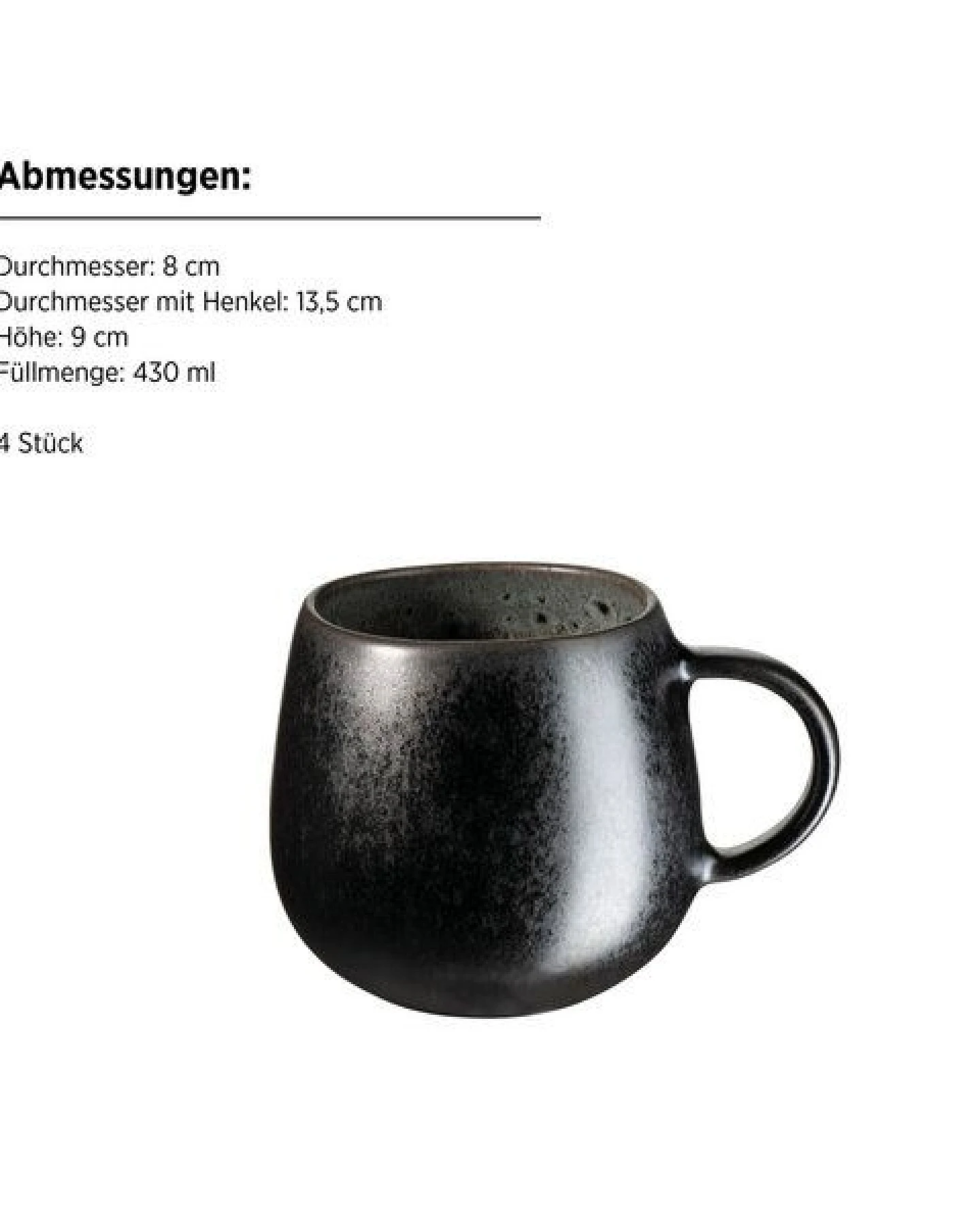 Mäser Carellia Frühstücks Set, Steinzeug – Ansicht 3