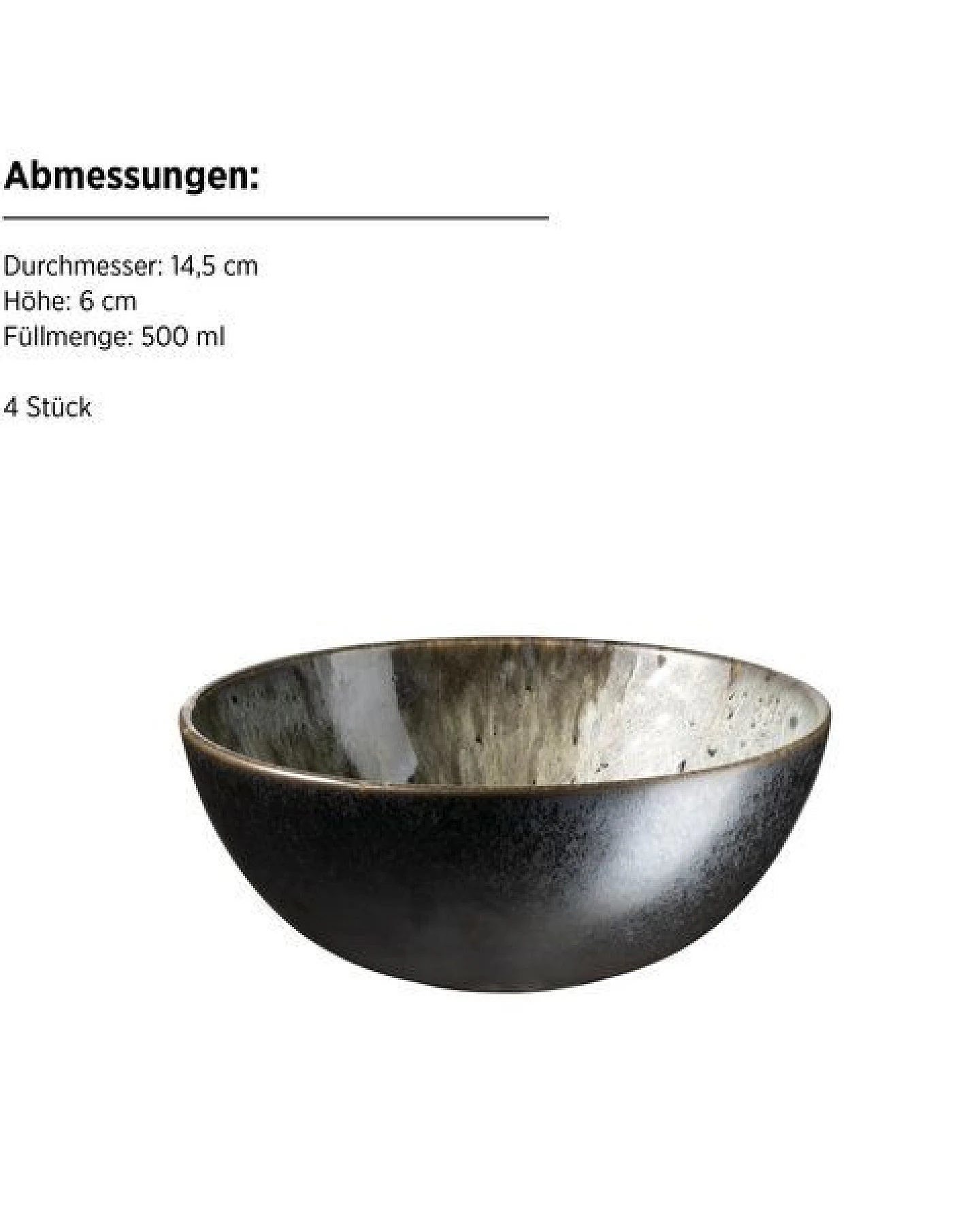 Mäser Carellia Frühstücks Set, Steinzeug – Ansicht 4