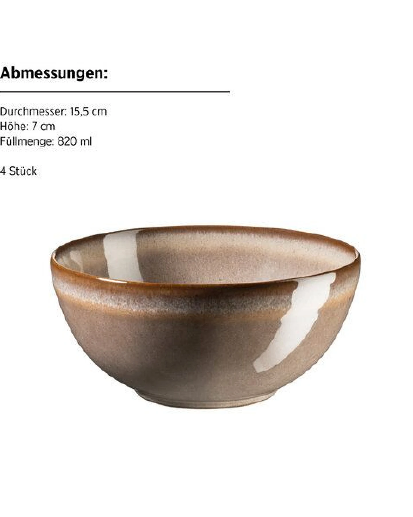 Mäser Smoky's Frühstücksset, Steinzeug – Ansicht 4