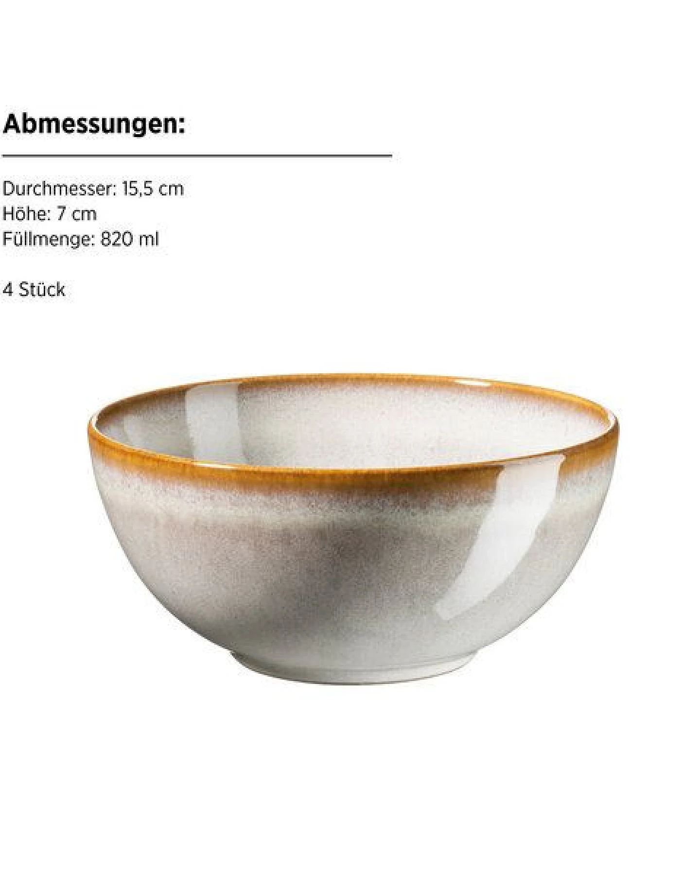 Mäser Smoky's Frühstücksset, Steinzeug – Ansicht 4