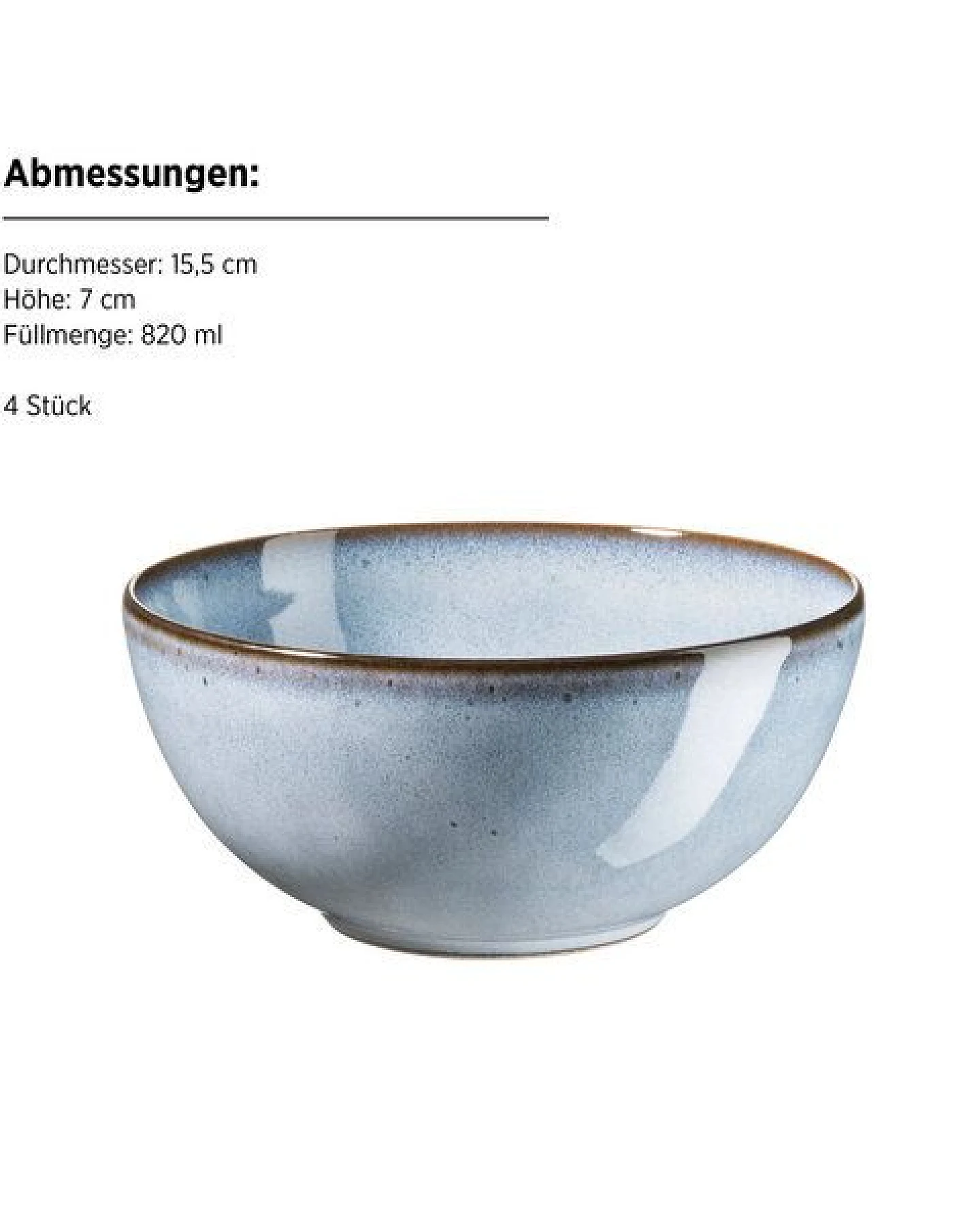 Mäser Smoky's Frühstücksset, Steinzeug – Ansicht 4